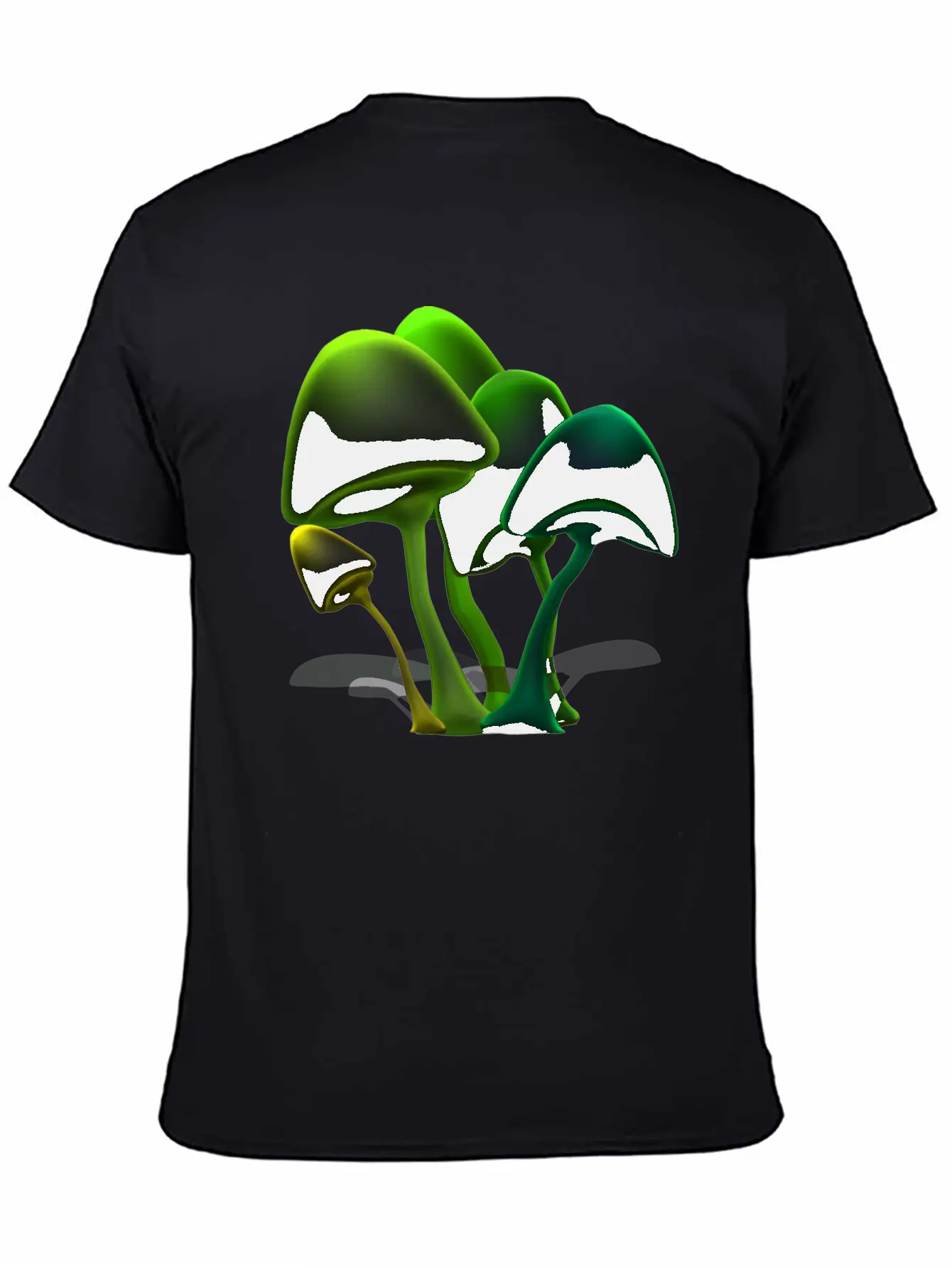 Mushrooms Basic Graphic T-Shirt – Daily Comfort In Soft Cotton