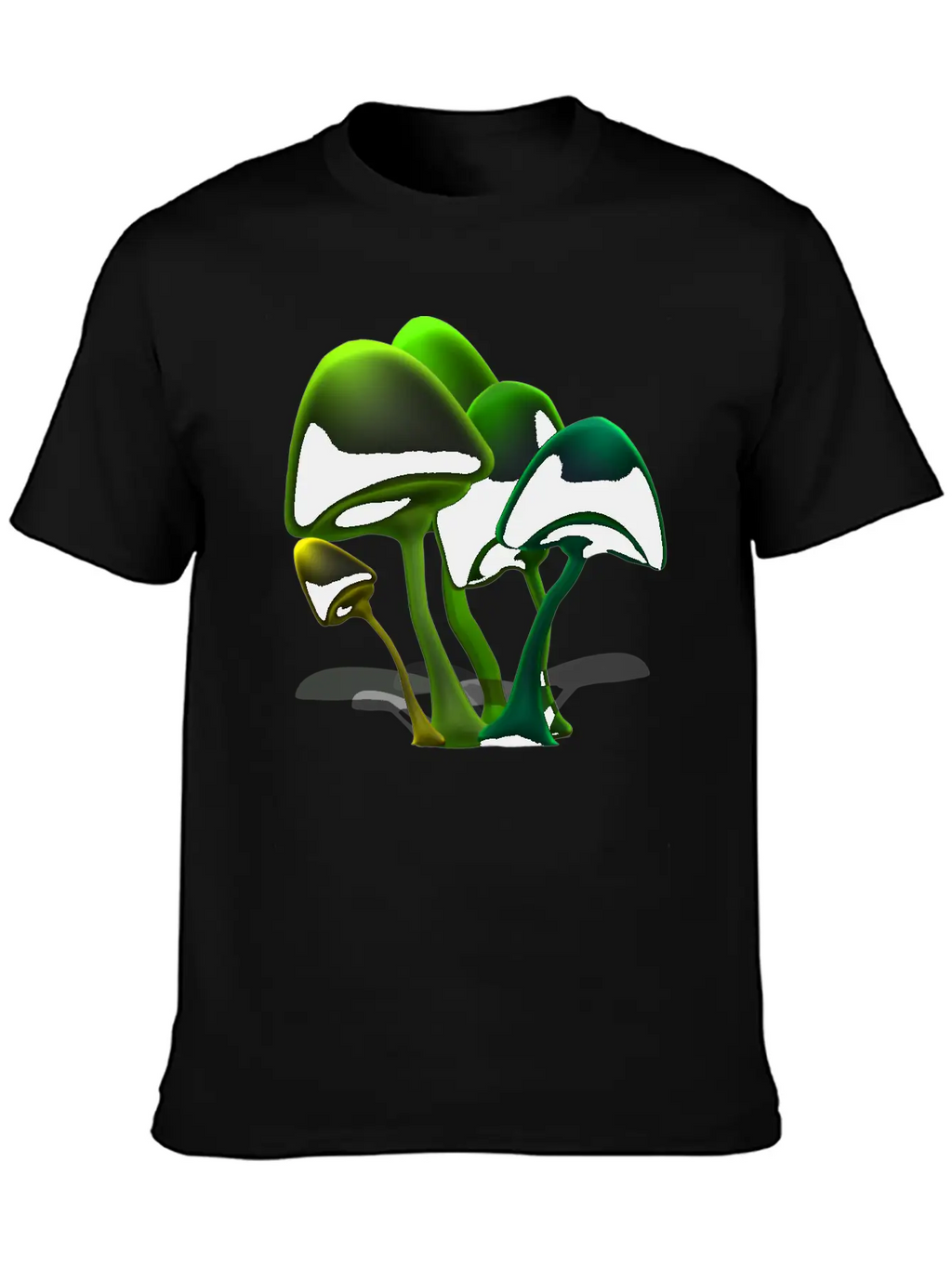 Mushrooms Basic Graphic T-Shirt – Daily Comfort In Soft Cotton