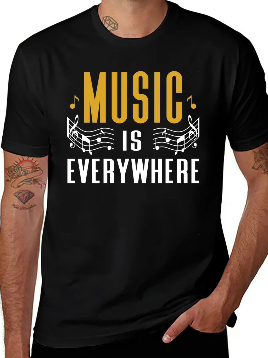 Music 4 Classic Cotton Tee – Unisex Comfort For Any Season