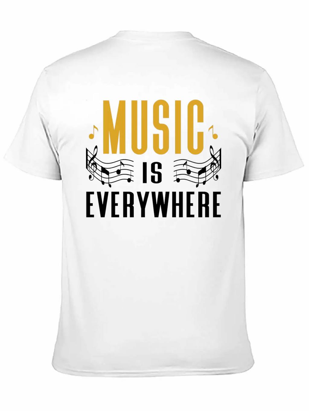 Music 4 Classic Cotton Tee – Unisex Comfort For Any Season