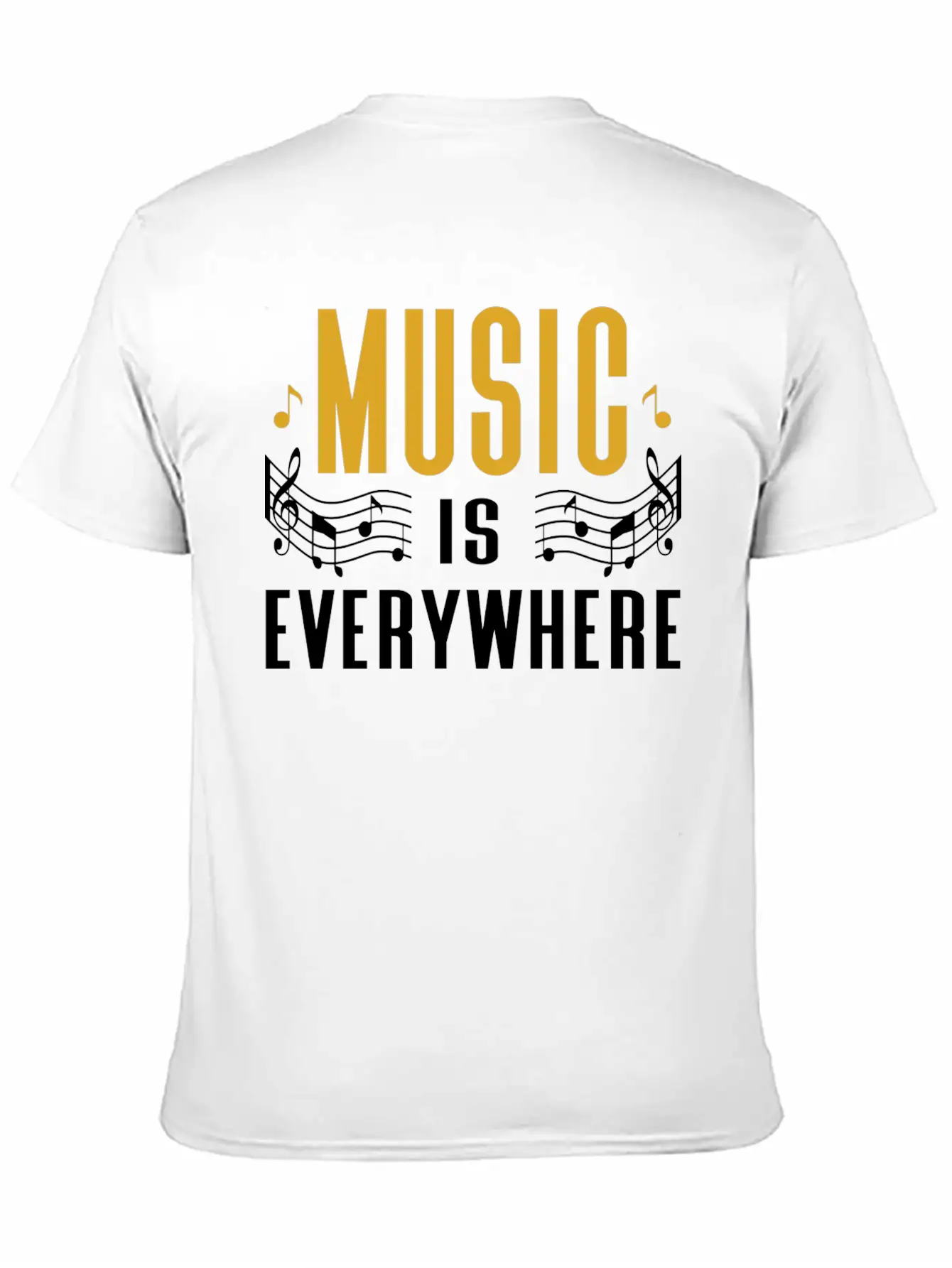 Music 4 Classic Cotton Tee – Unisex Comfort For Any Season