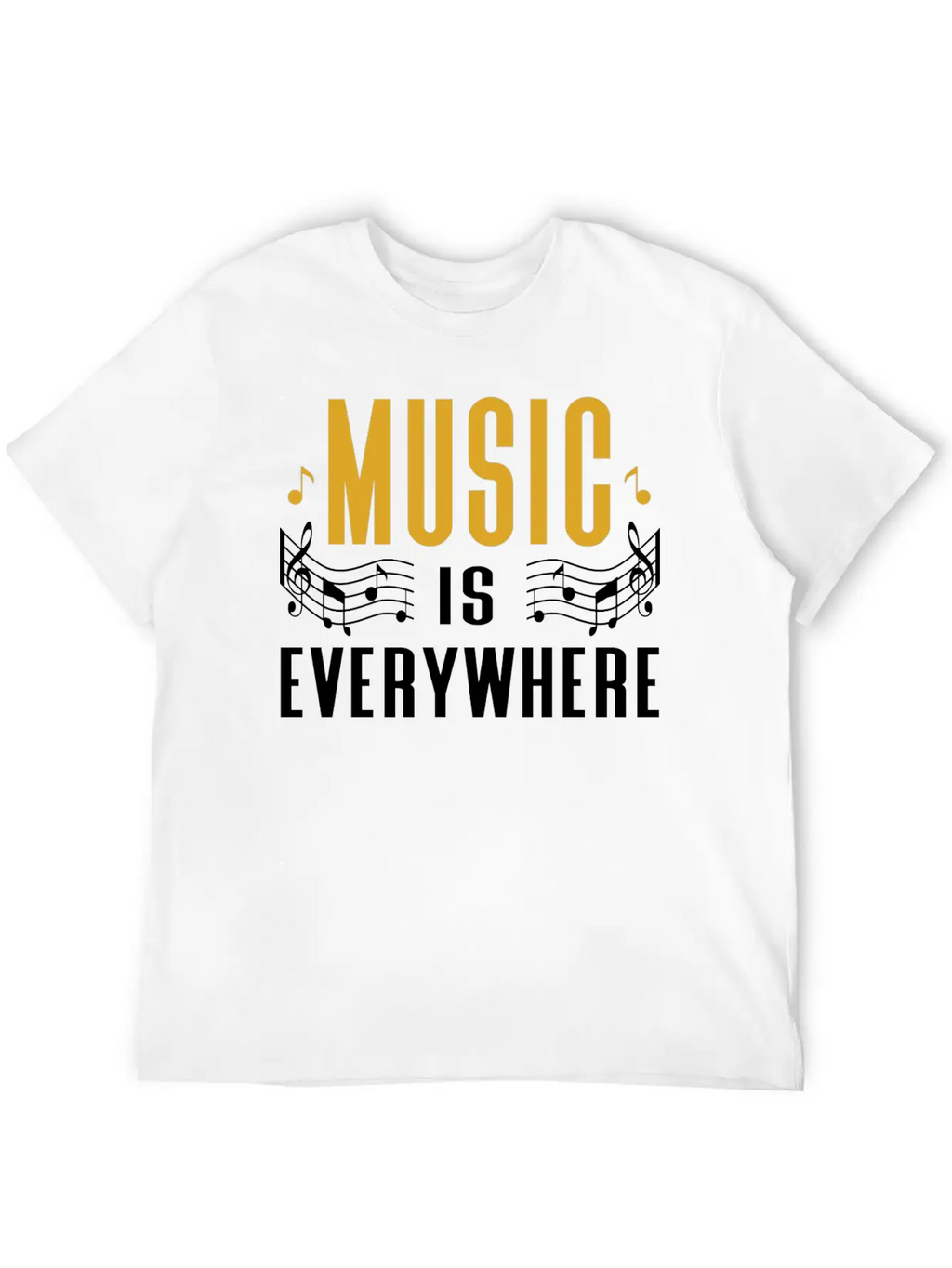 Music 4 Classic Cotton Tee – Unisex Comfort For Any Season