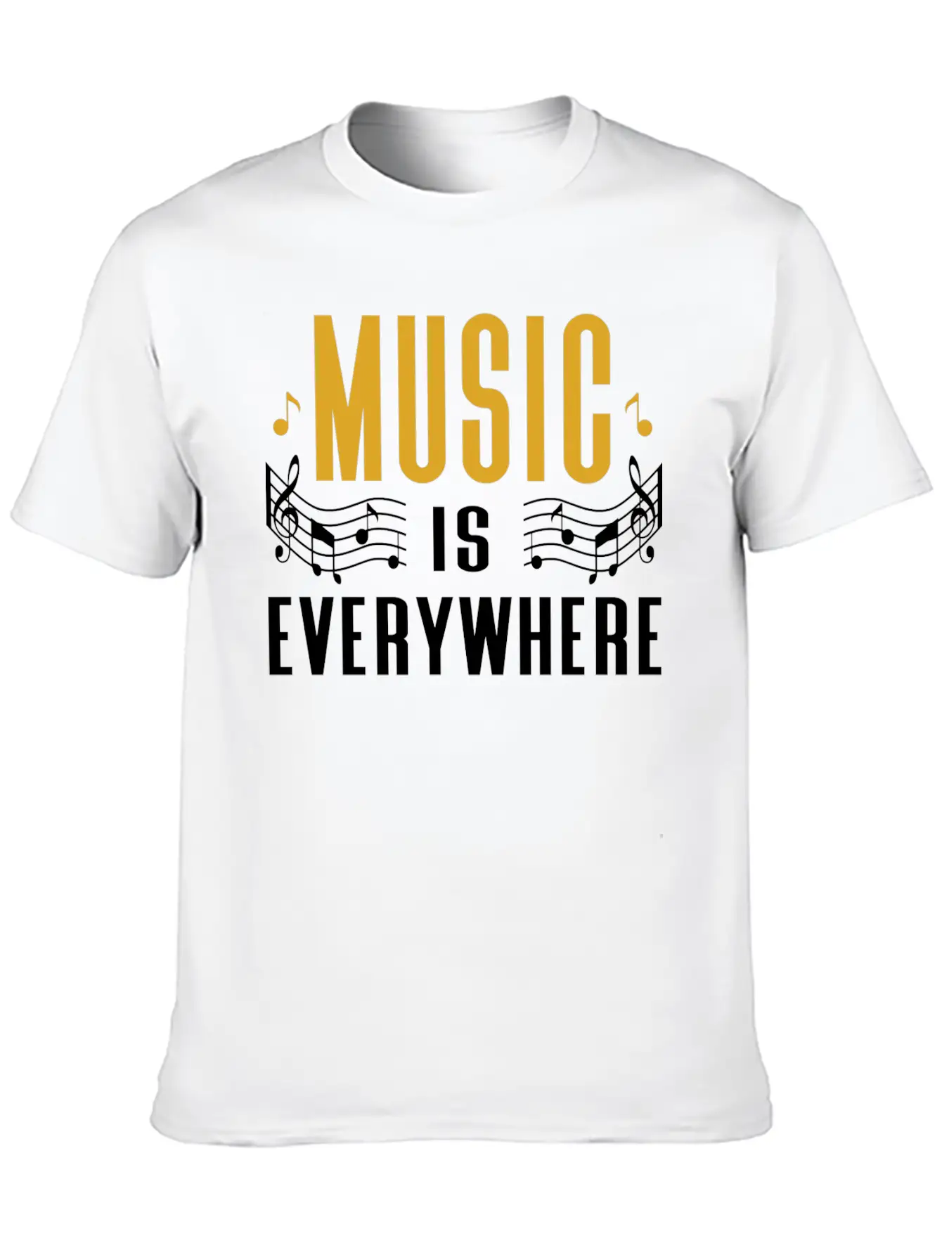 Music 4 Classic Cotton Tee – Unisex Comfort For Any Season