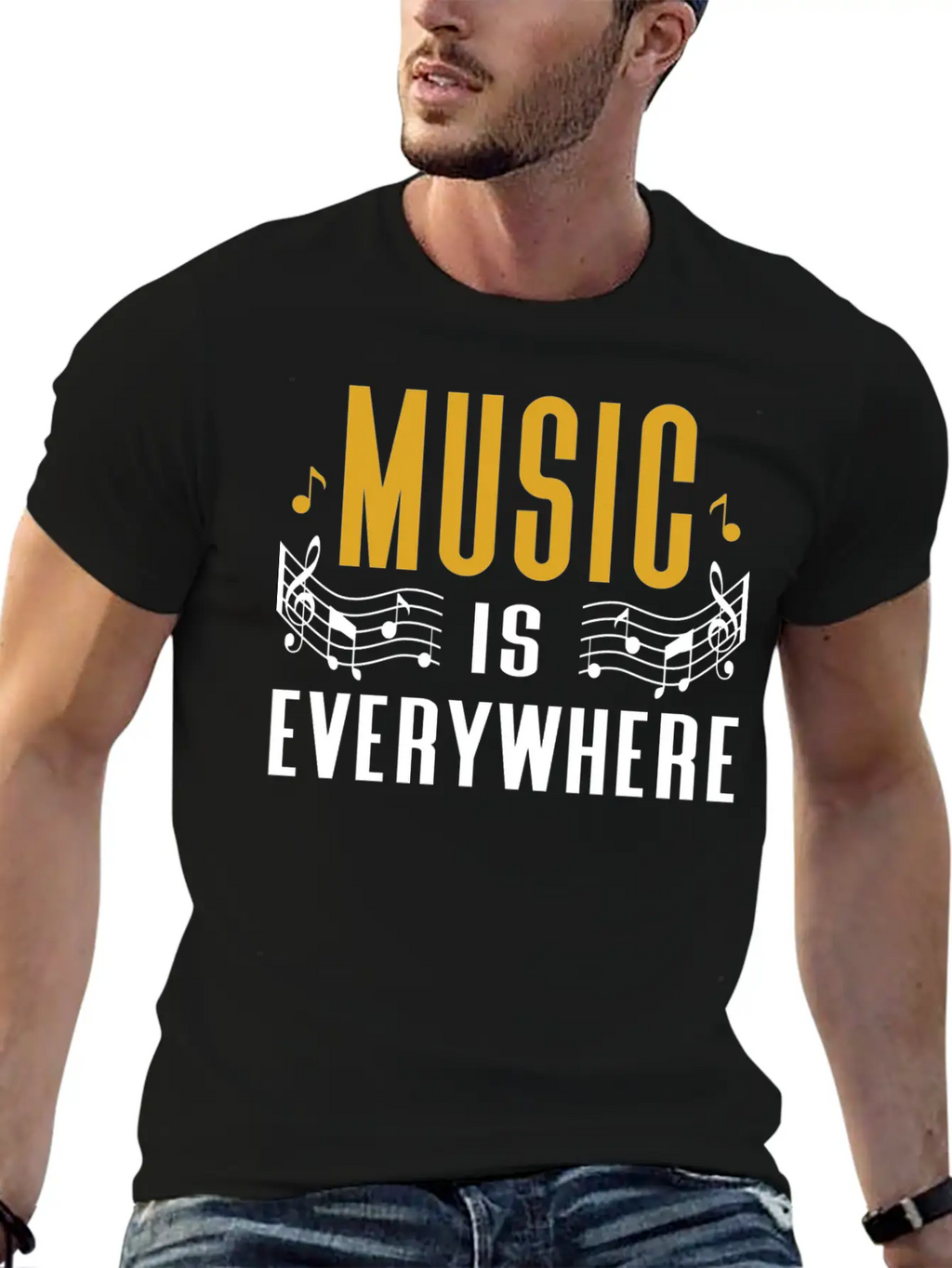 Music 4 Classic Cotton Tee – Unisex Comfort For Any Season