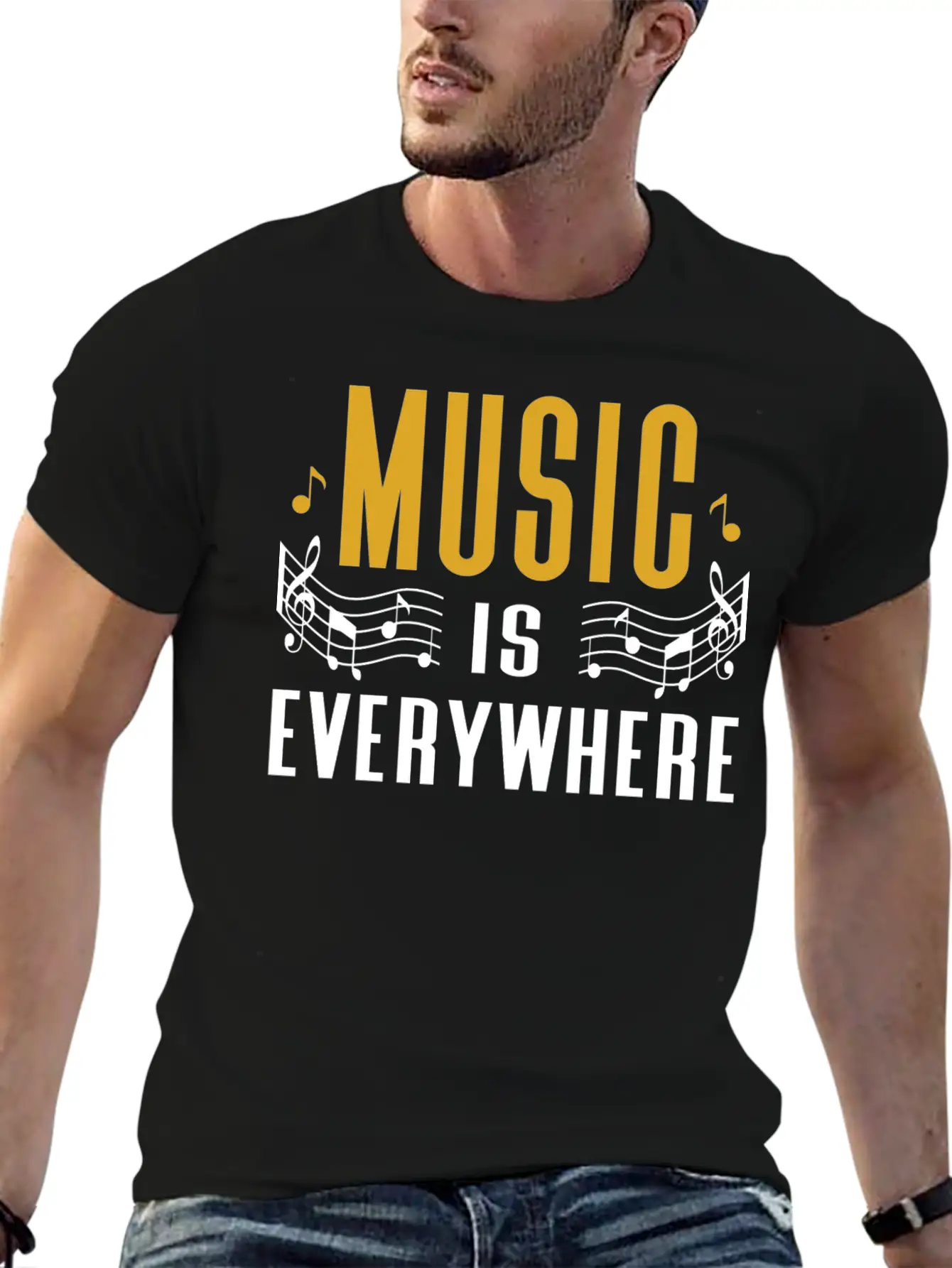 Music 4 Classic Cotton Tee – Unisex Comfort For Any Season
