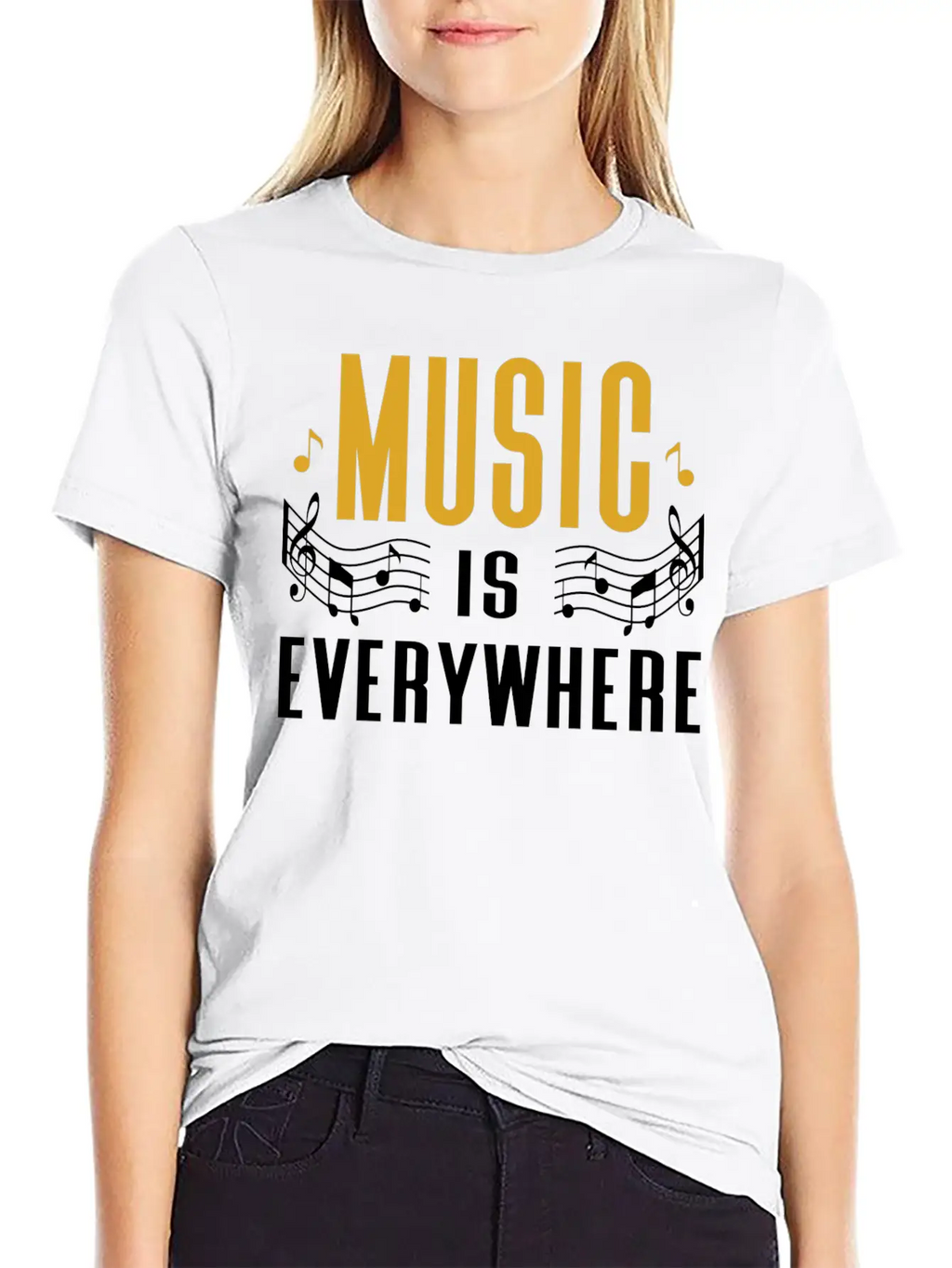 Music 4 Classic Cotton Tee – Unisex Comfort For Any Season
