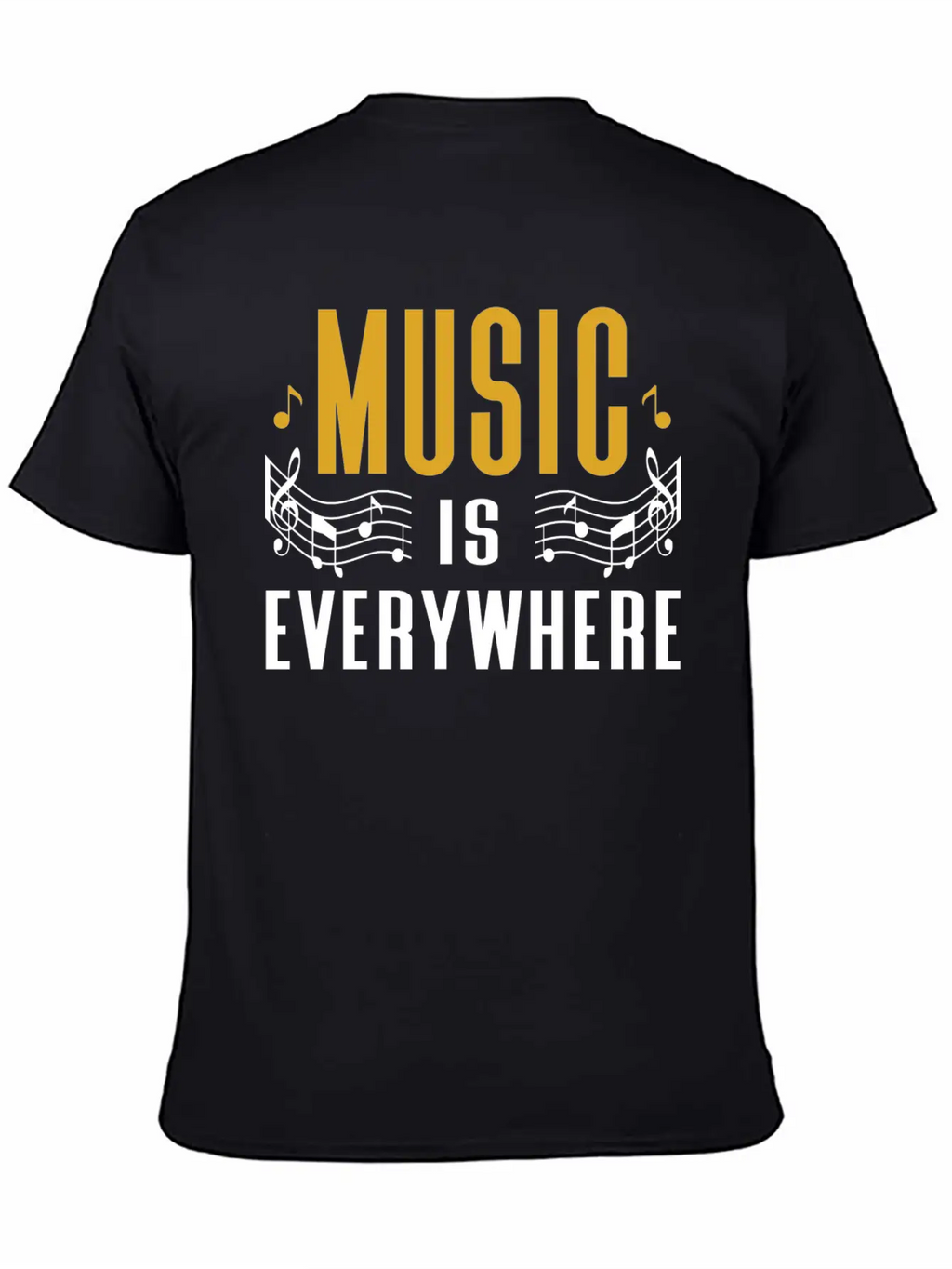 Music 4 Classic Cotton Tee – Unisex Comfort For Any Season