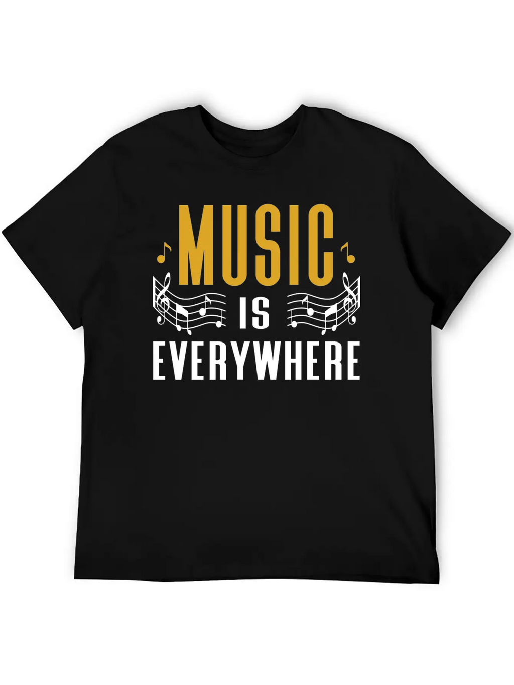 Music 4 Classic Cotton Tee – Unisex Comfort For Any Season