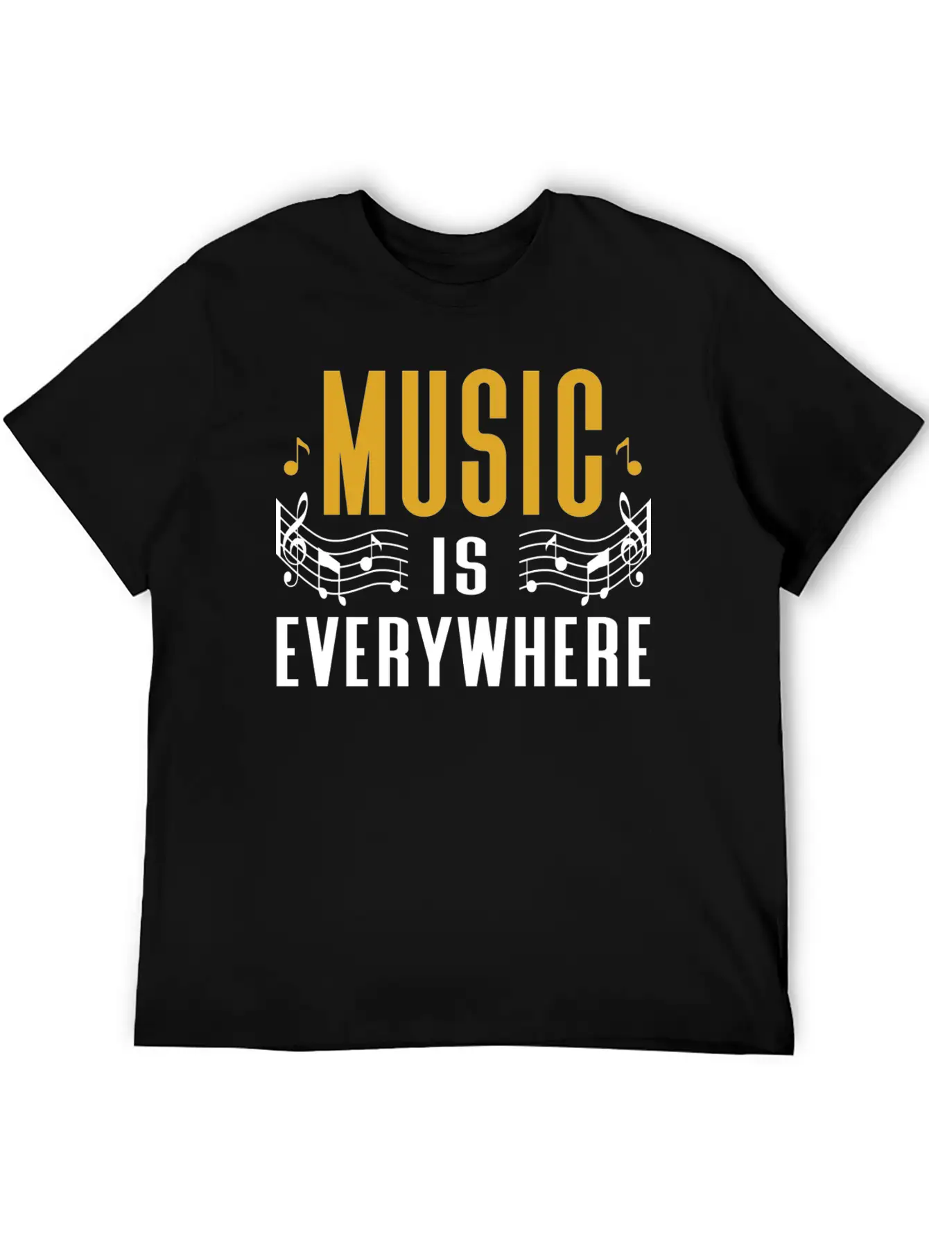Music 4 Classic Cotton Tee – Unisex Comfort For Any Season