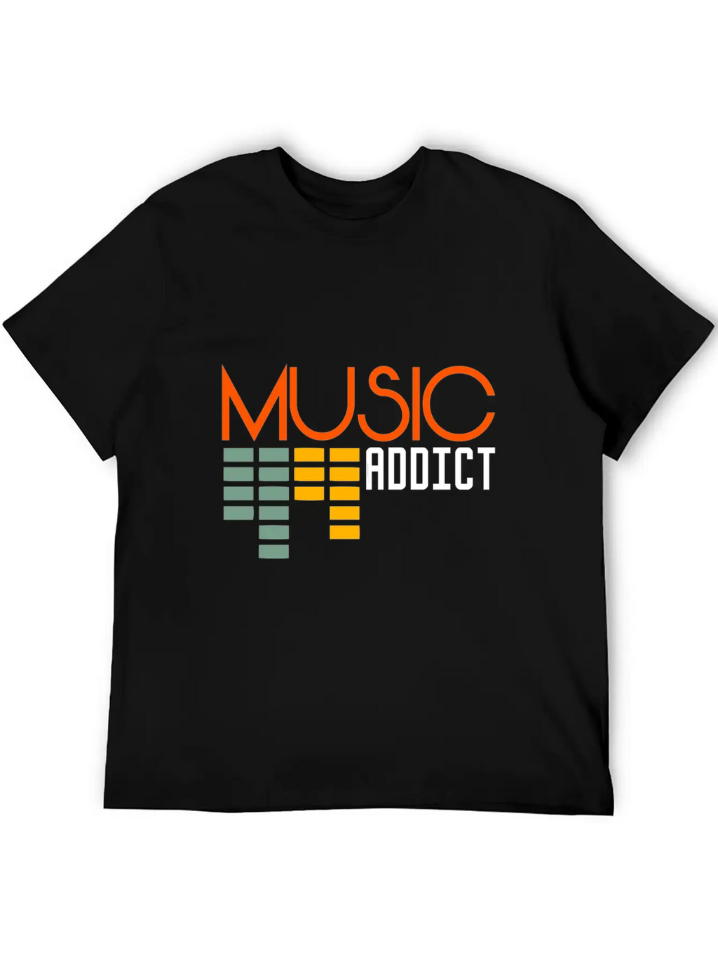 Music Addict DJ Beat Bass Basic Graphic T-Shirt – Daily Comfort In Soft Cotton