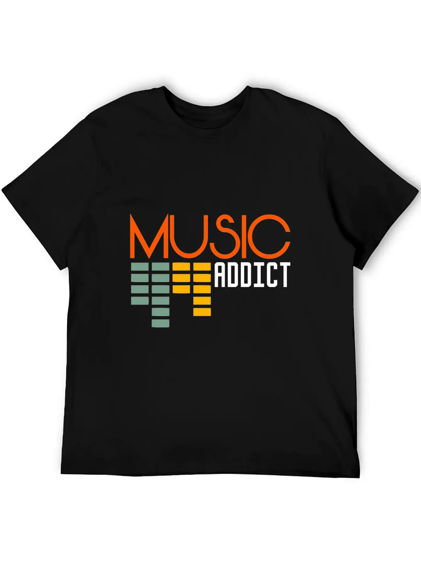 Music Addict DJ Beat Bass Basic Graphic T-Shirt – Daily Comfort In Soft Cotton