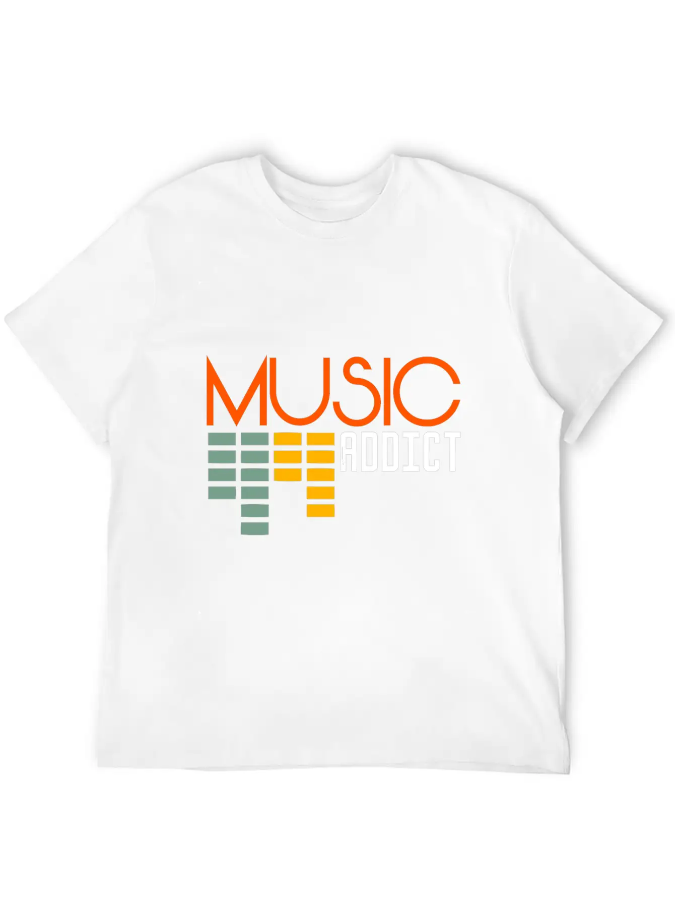 Music Addict DJ Beat Bass Basic Graphic T-Shirt – Daily Comfort In Soft Cotton