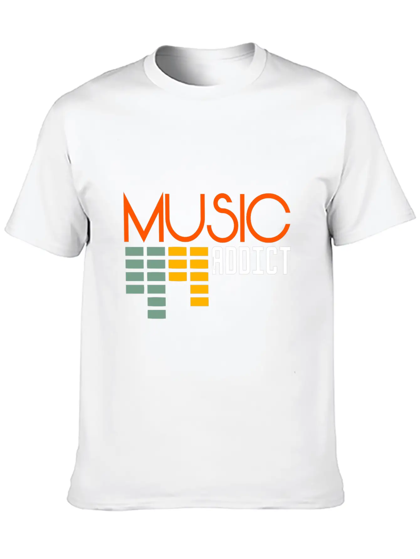 Music Addict DJ Beat Bass Basic Graphic T-Shirt – Daily Comfort In Soft Cotton