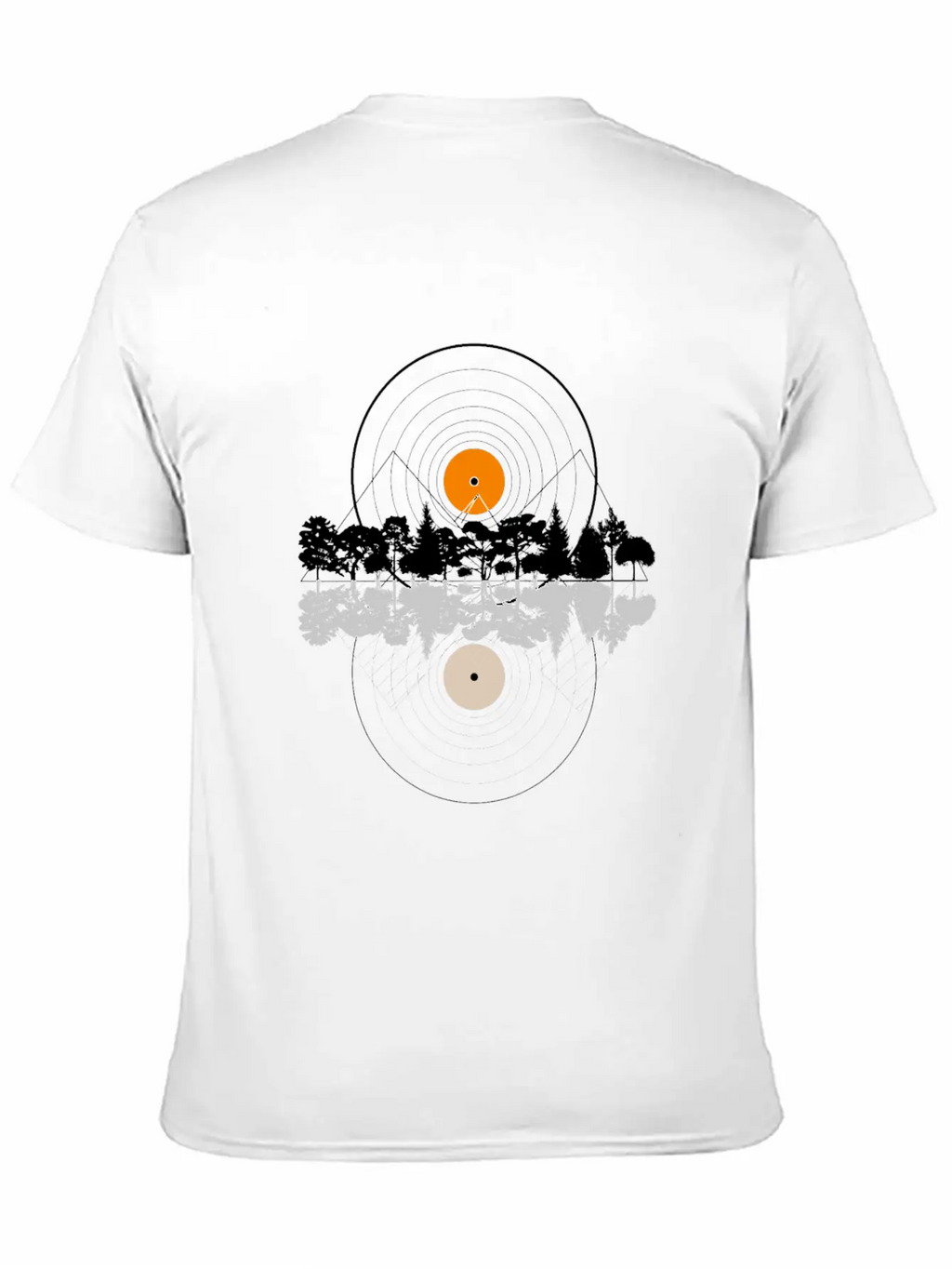 Music And Nature, Cool Combination, Cool Design Stylish Everyday T-Shirt – Unisex Basic Cotton Tee