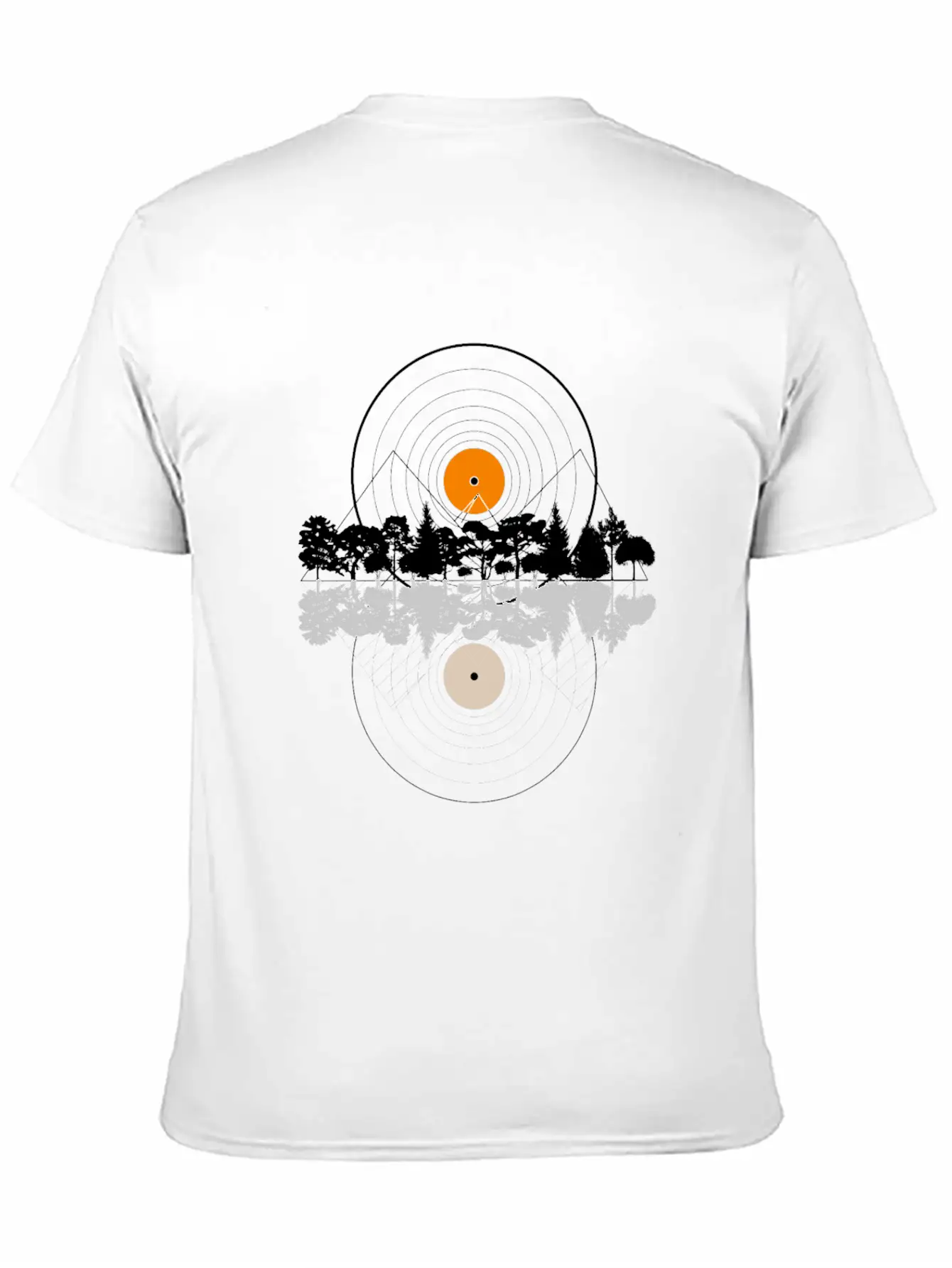 Music And Nature, Cool Combination, Cool Design Stylish Everyday T-Shirt – Unisex Basic Cotton Tee