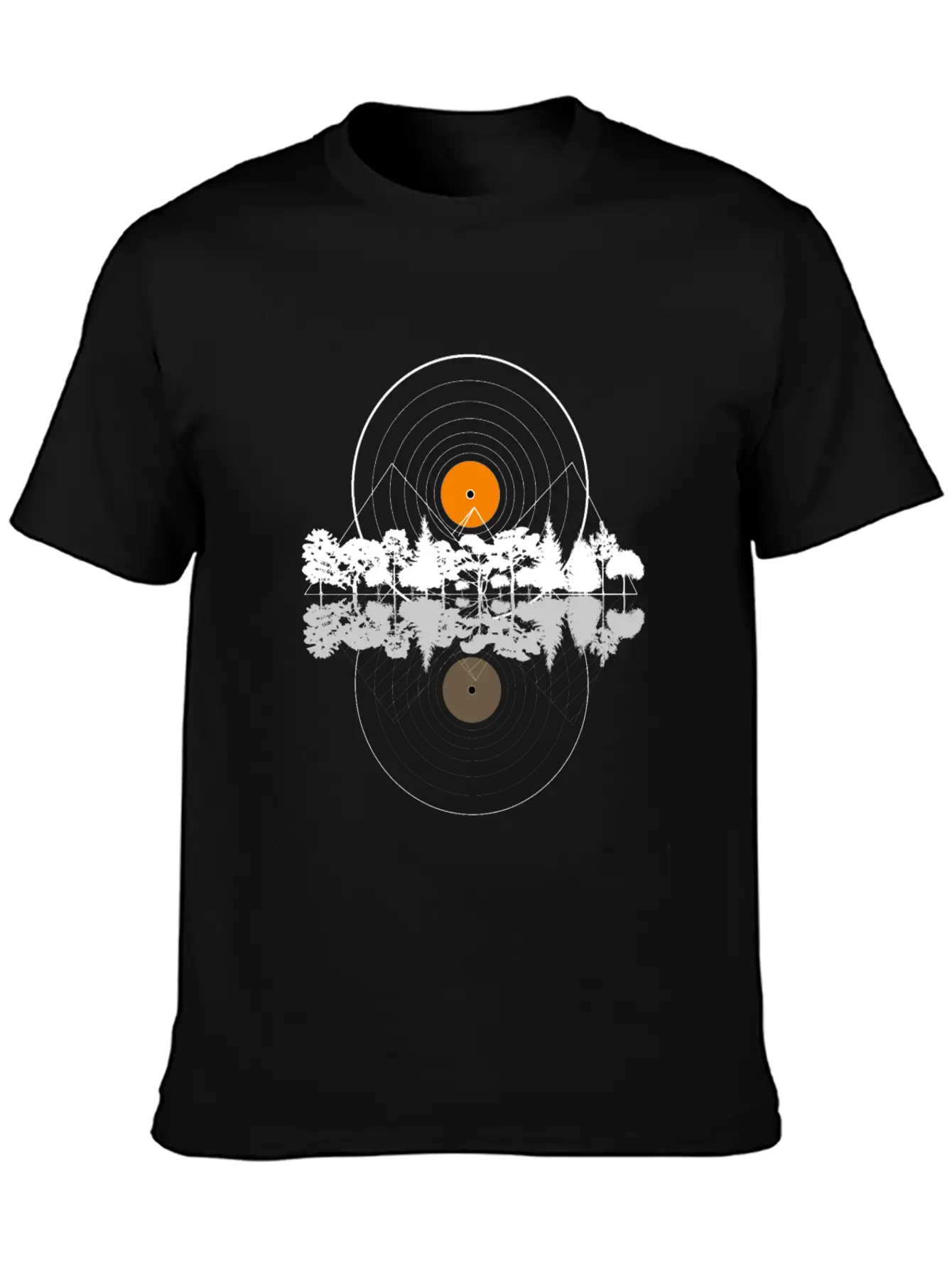 Music And Nature, Cool Combination, Cool Design Stylish Everyday T-Shirt – Unisex Basic Cotton Tee