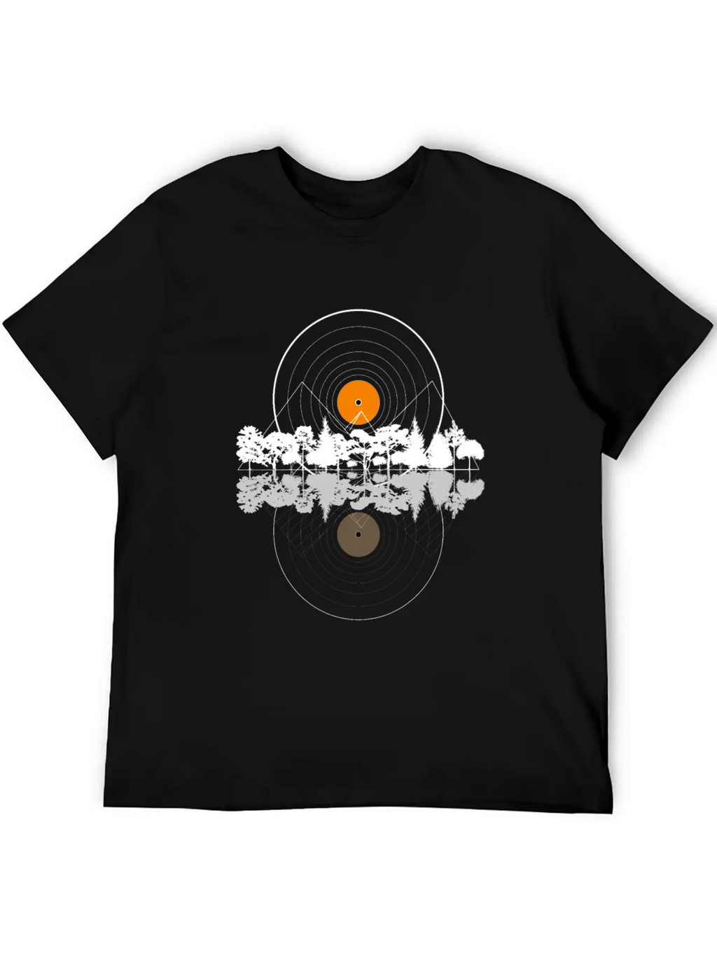 Music And Nature, Cool Combination, Cool Design Stylish Everyday T-Shirt – Unisex Basic Cotton Tee