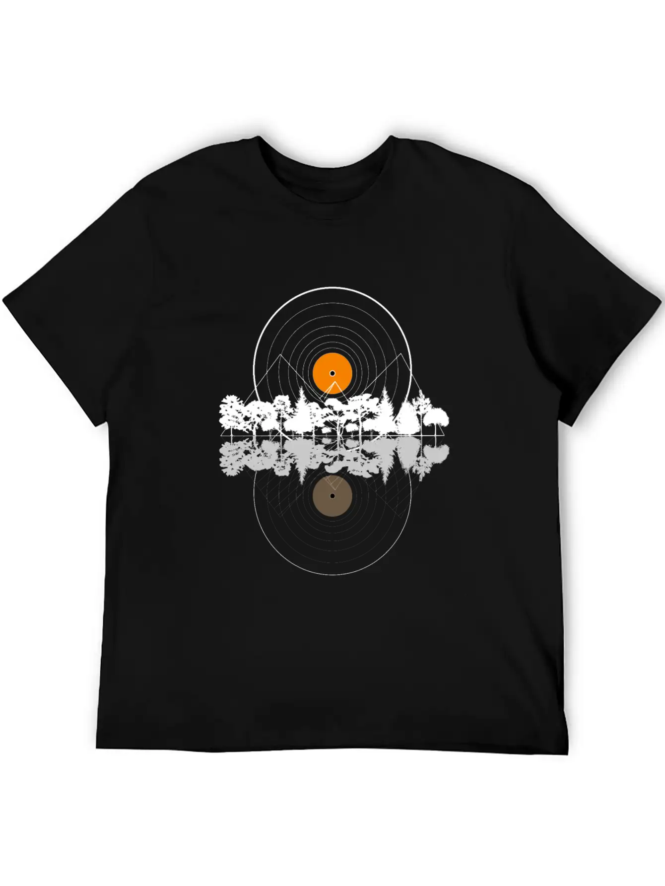 Music And Nature, Cool Combination, Cool Design Stylish Everyday T-Shirt – Unisex Basic Cotton Tee