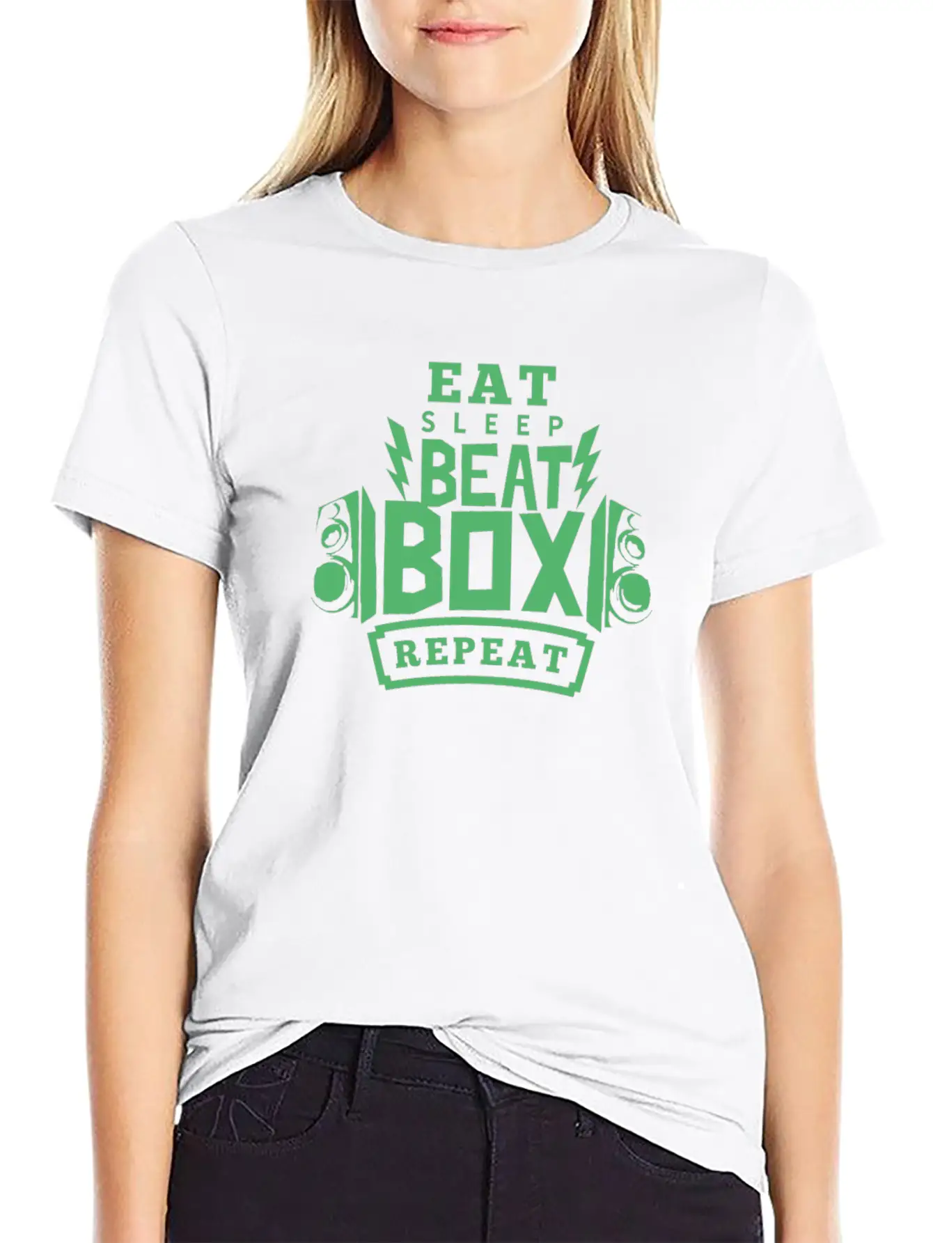Music Beatboxer Beatbox Beat Beatboxing Relaxed Everyday Tee – Lightweight And Durable Cotton