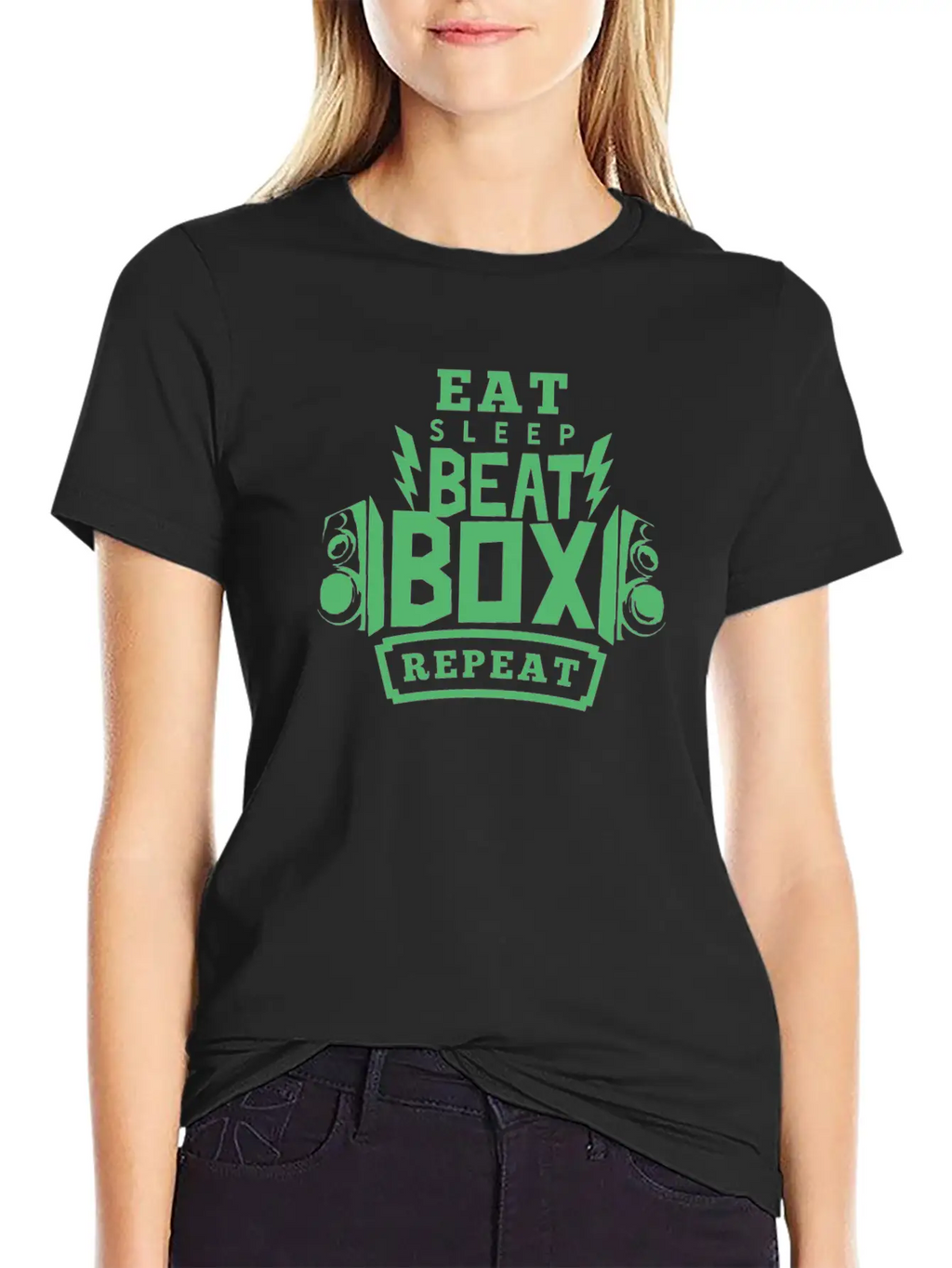 Music Beatboxer Beatbox Beat Beatboxing Relaxed Everyday Tee – Lightweight And Durable Cotton