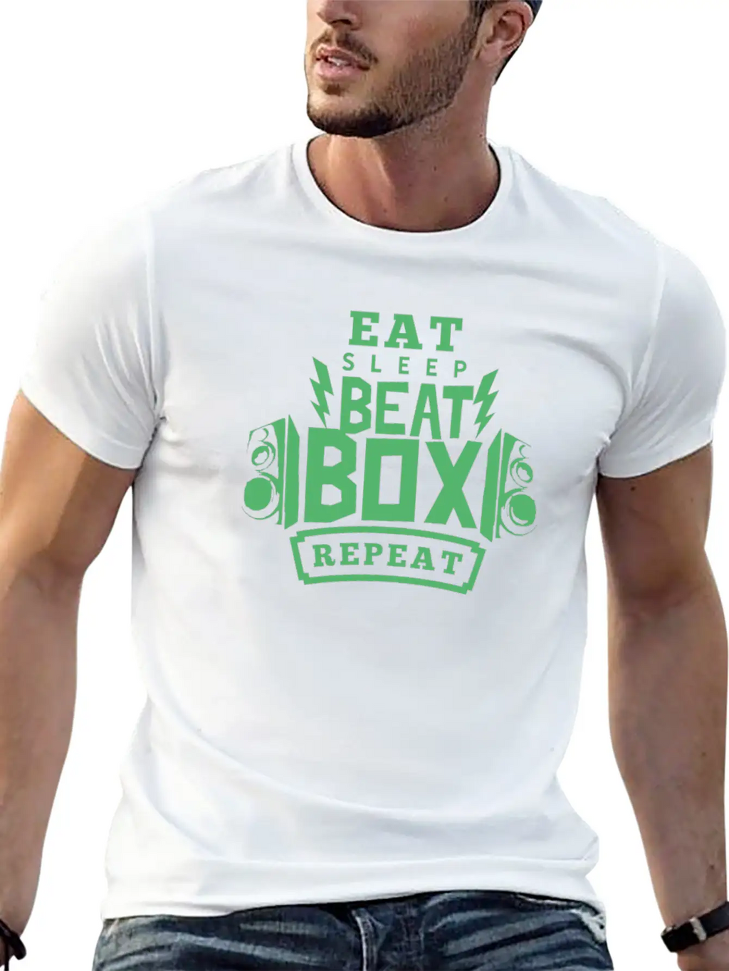 Music Beatboxer Beatbox Beat Beatboxing Relaxed Everyday Tee – Lightweight And Durable Cotton