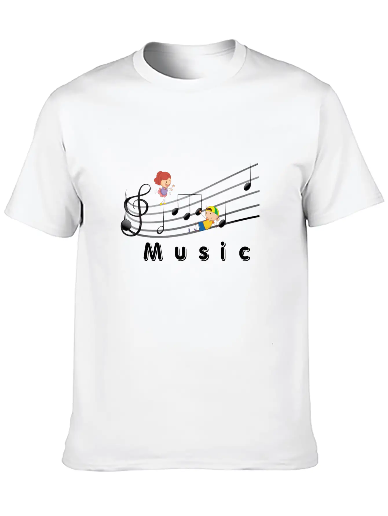 Music Breathable Soft Cotton T-Shirt – Timeless Casual Look