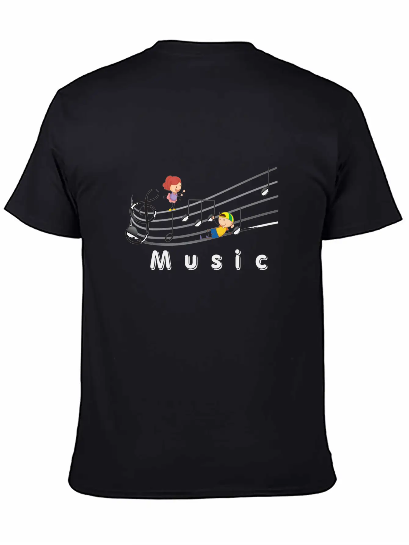 Music Breathable Soft Cotton T-Shirt – Timeless Casual Look
