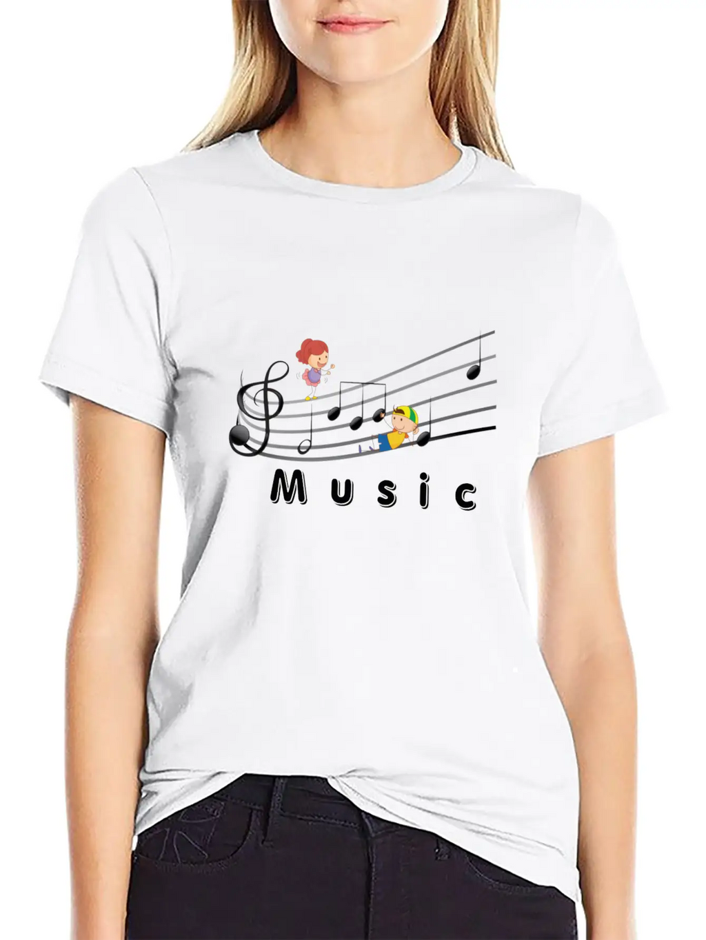 Music Breathable Soft Cotton T-Shirt – Timeless Casual Look