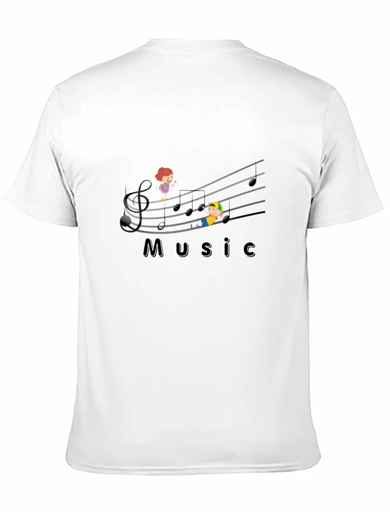 Music Breathable Soft Cotton T-Shirt – Timeless Casual Look