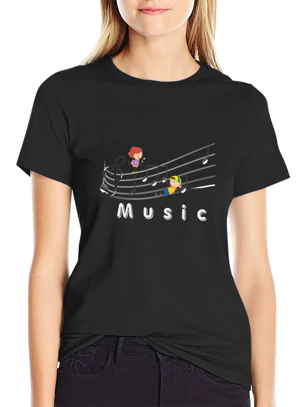Music Breathable Soft Cotton T-Shirt – Timeless Casual Look