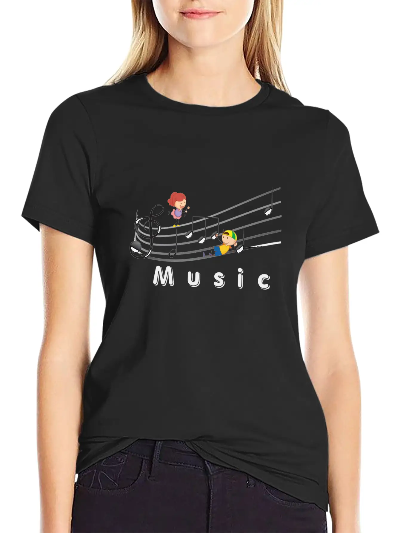Music Breathable Soft Cotton T-Shirt – Timeless Casual Look