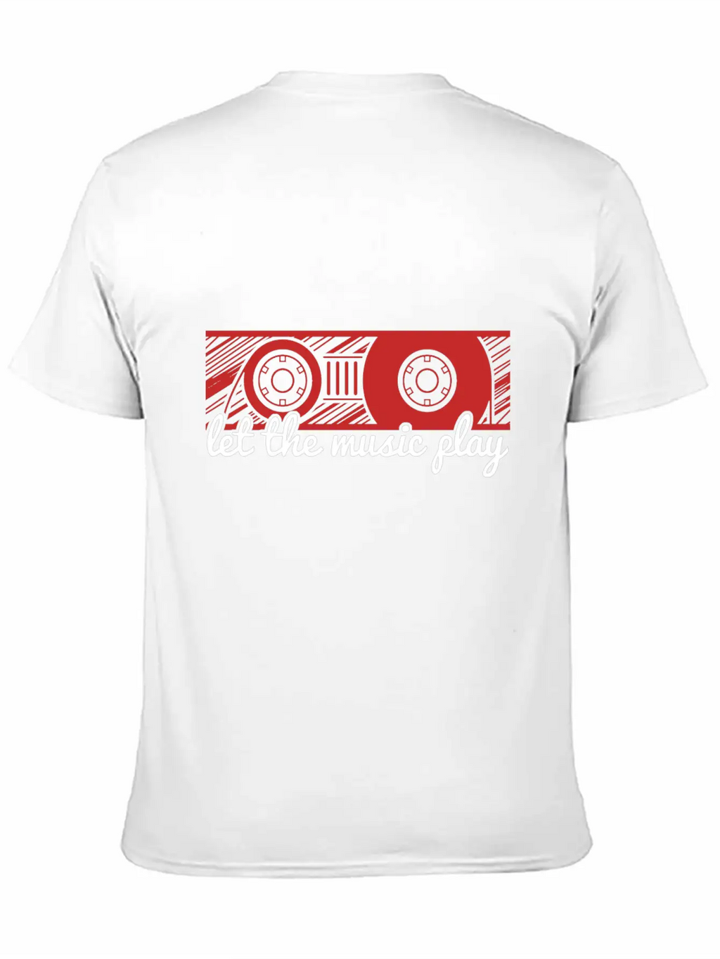 Music Cassette Essential Cotton Tee For Daily Outfits – Unisex Style