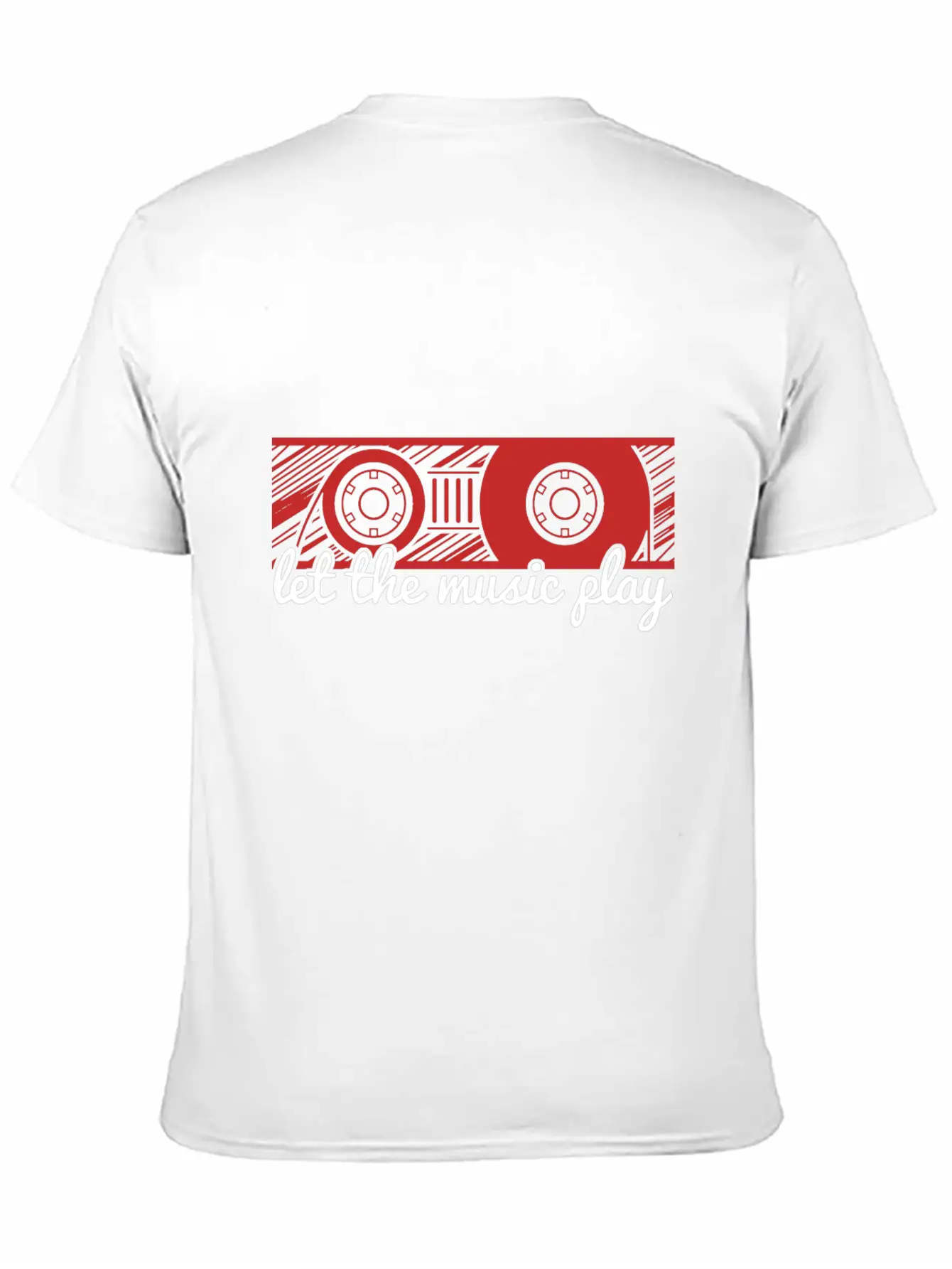 Music Cassette Essential Cotton Tee For Daily Outfits – Unisex Style