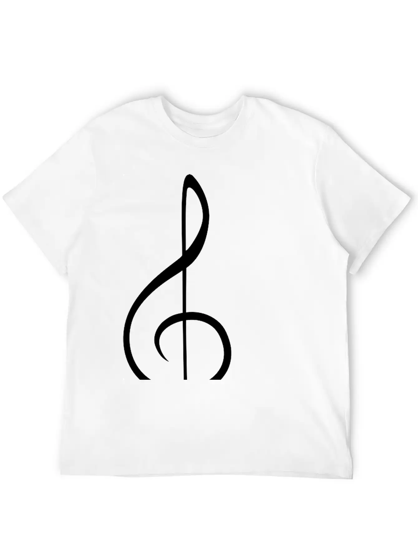 Music Clef Note Violin Treble Sound Pulse ECG Classic Cotton Tee – Unisex Comfort For Any Season