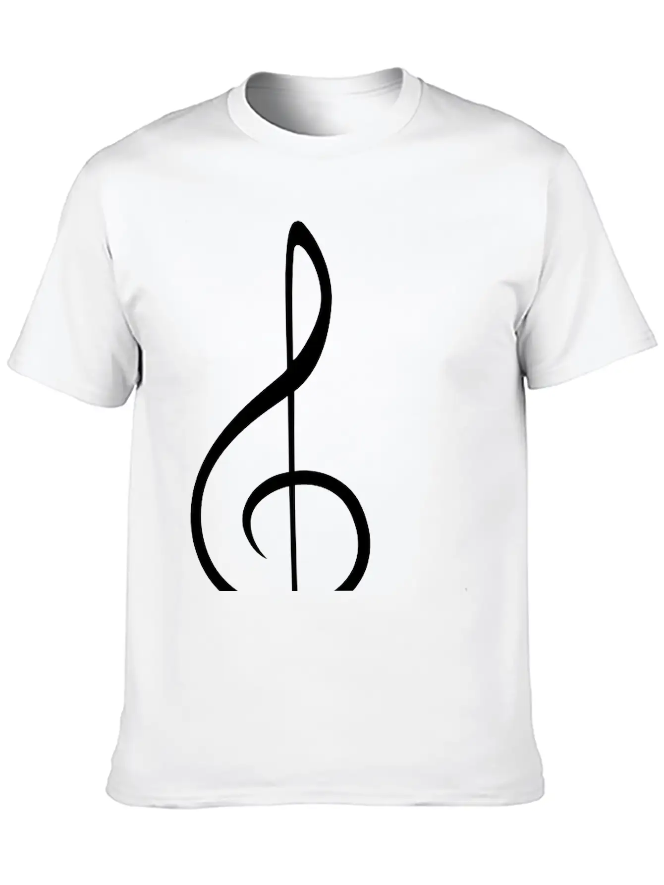 Music Clef Note Violin Treble Sound Pulse ECG Classic Cotton Tee – Unisex Comfort For Any Season