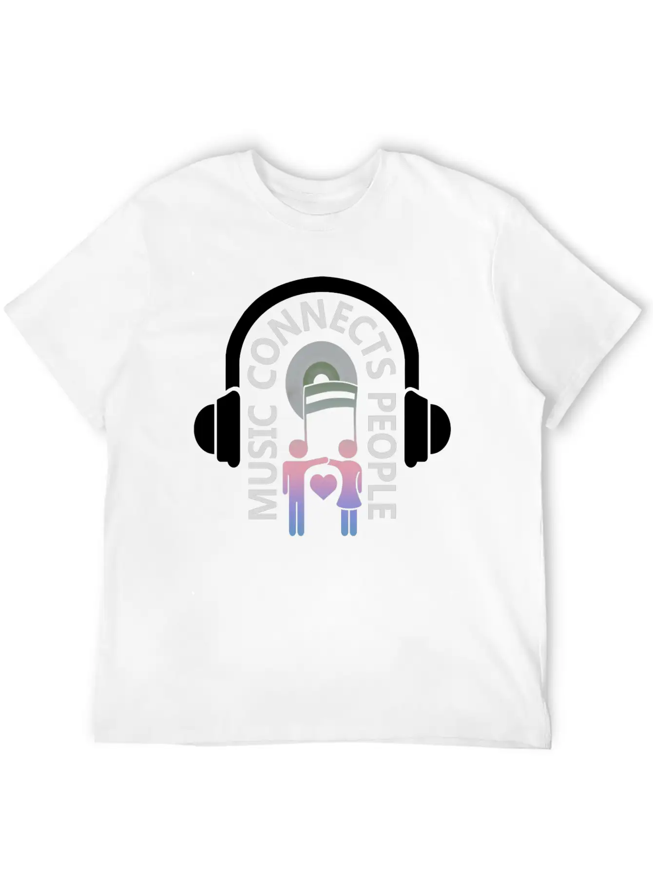 Music Connects People Stylish Everyday T-Shirt – Unisex Basic Cotton Tee