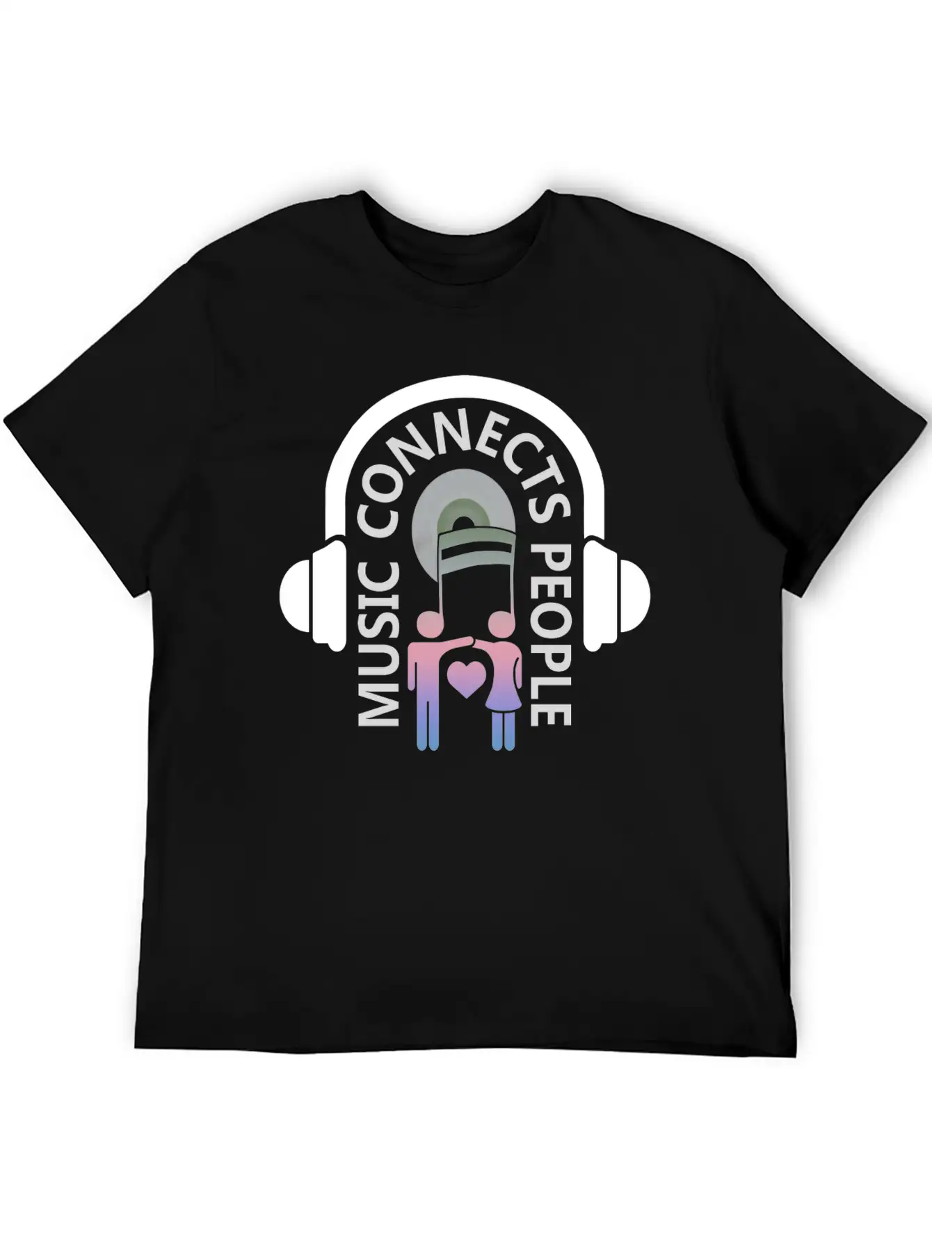 Music Connects People Stylish Everyday T-Shirt – Unisex Basic Cotton Tee