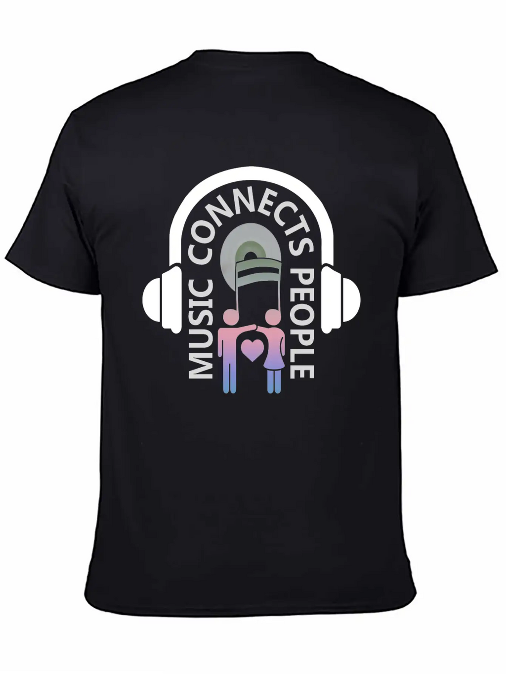 Music Connects People Stylish Everyday T-Shirt – Unisex Basic Cotton Tee