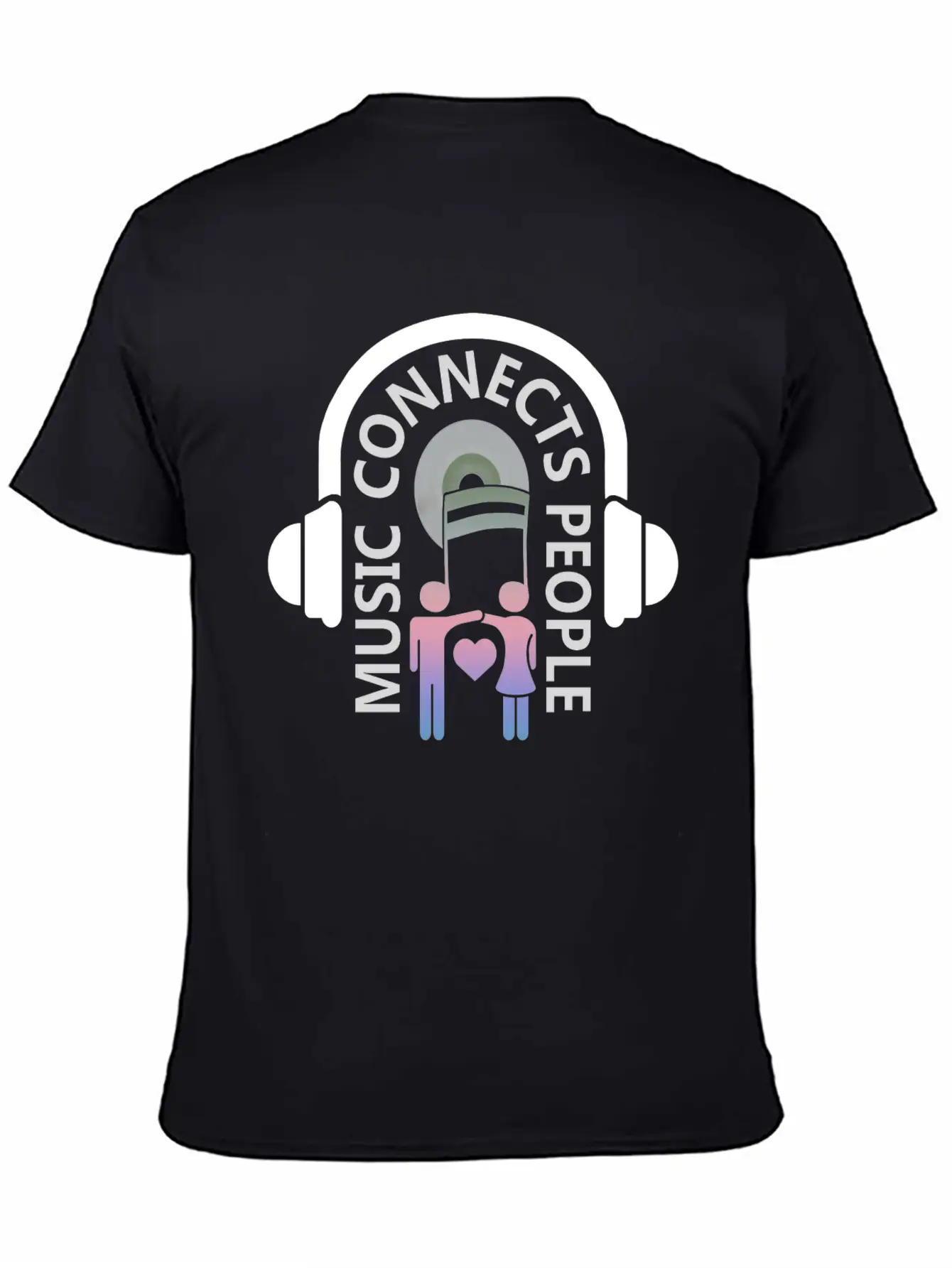 Music Connects People Stylish Everyday T-Shirt – Unisex Basic Cotton Tee