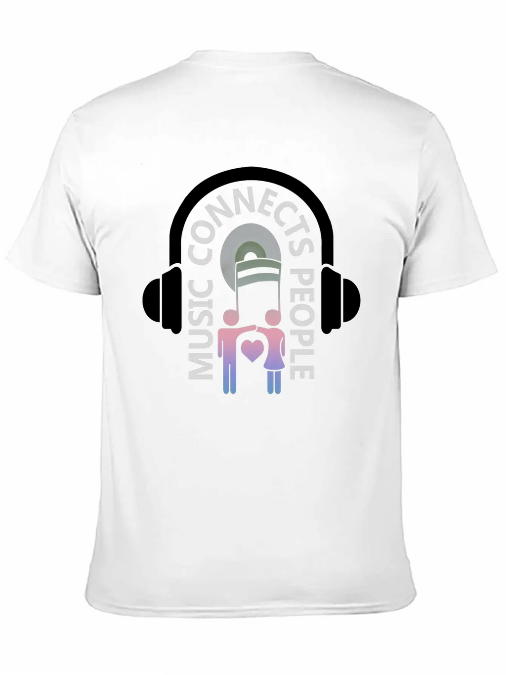 Music Connects People Stylish Everyday T-Shirt – Unisex Basic Cotton Tee