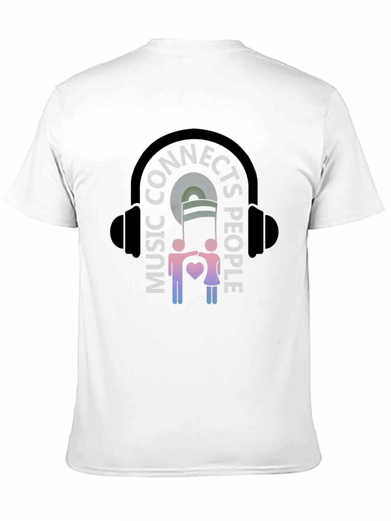 Music Connects People Stylish Everyday T-Shirt – Unisex Basic Cotton Tee