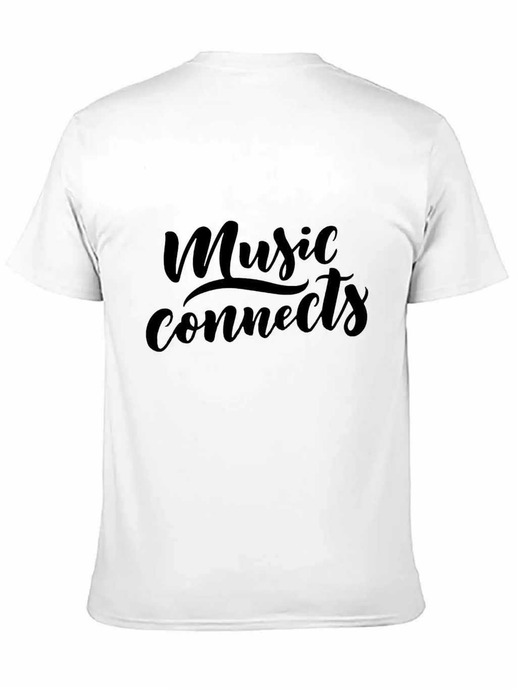 Music Connencts Funny Timeless Short Sleeve Tee – Comfy And Minimalist Design