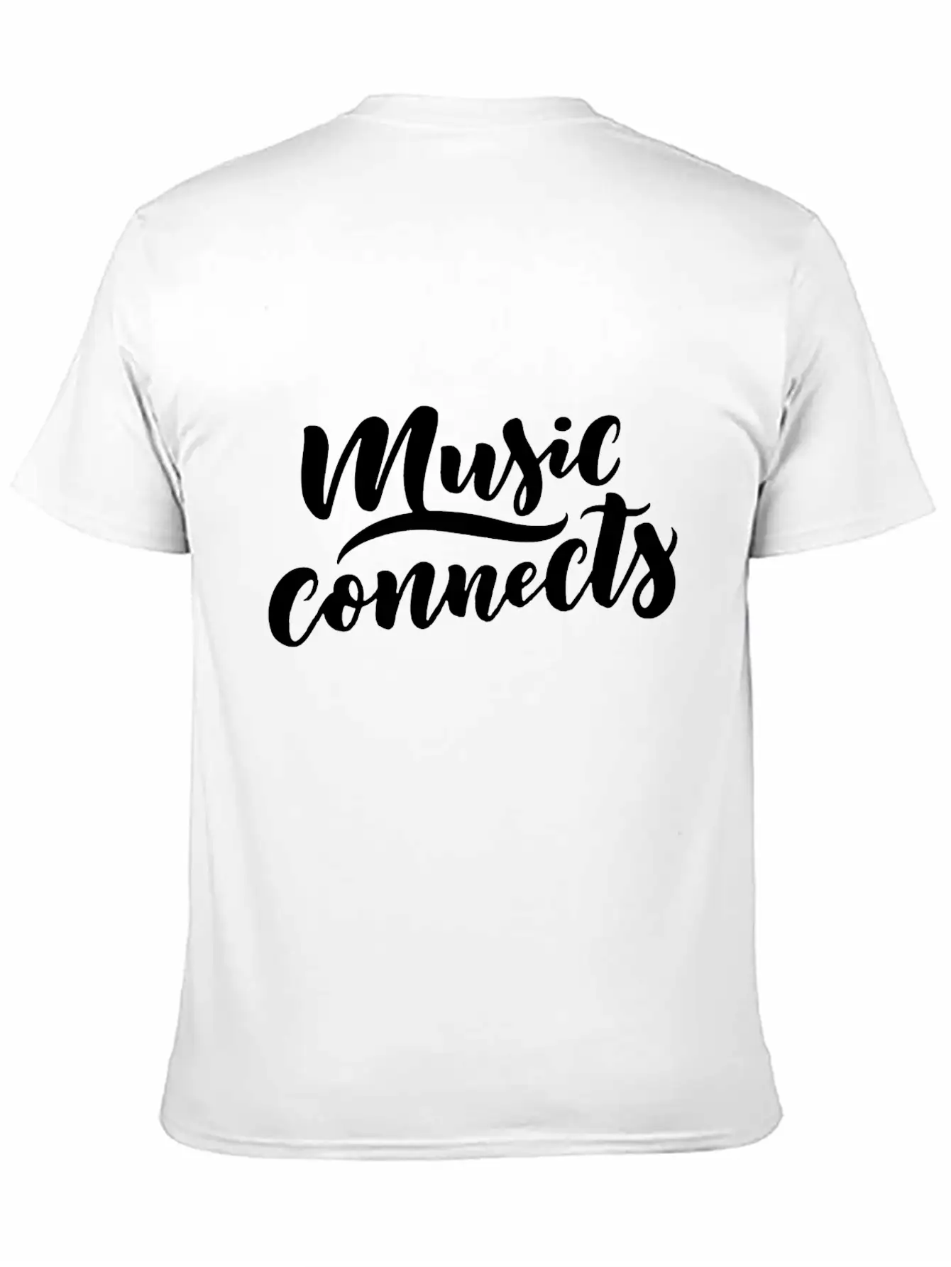 Music Connencts Funny Timeless Short Sleeve Tee – Comfy And Minimalist Design