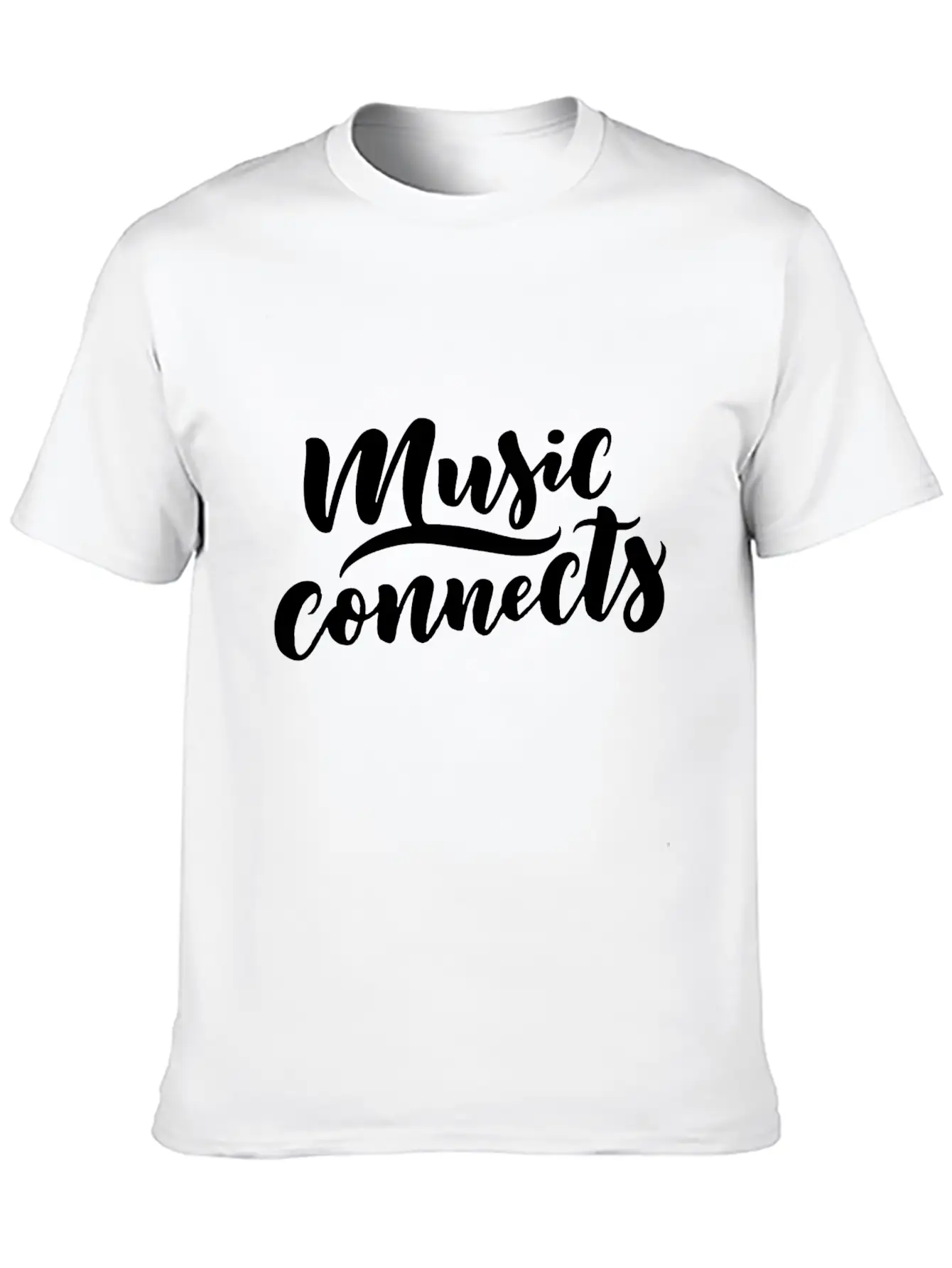 Music Connencts Funny Timeless Short Sleeve Tee – Comfy And Minimalist Design