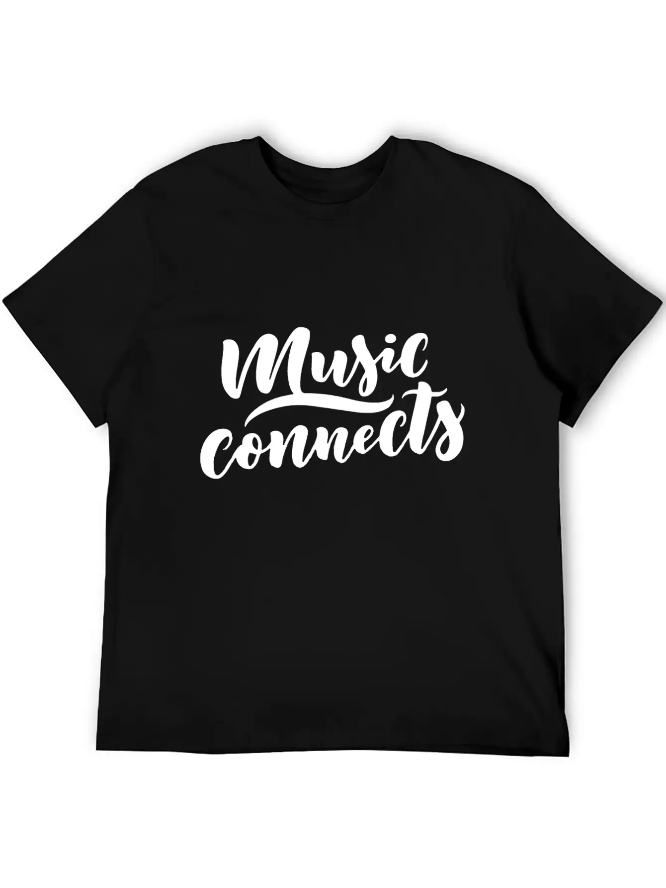 Music Connencts Funny Timeless Short Sleeve Tee – Comfy And Minimalist Design