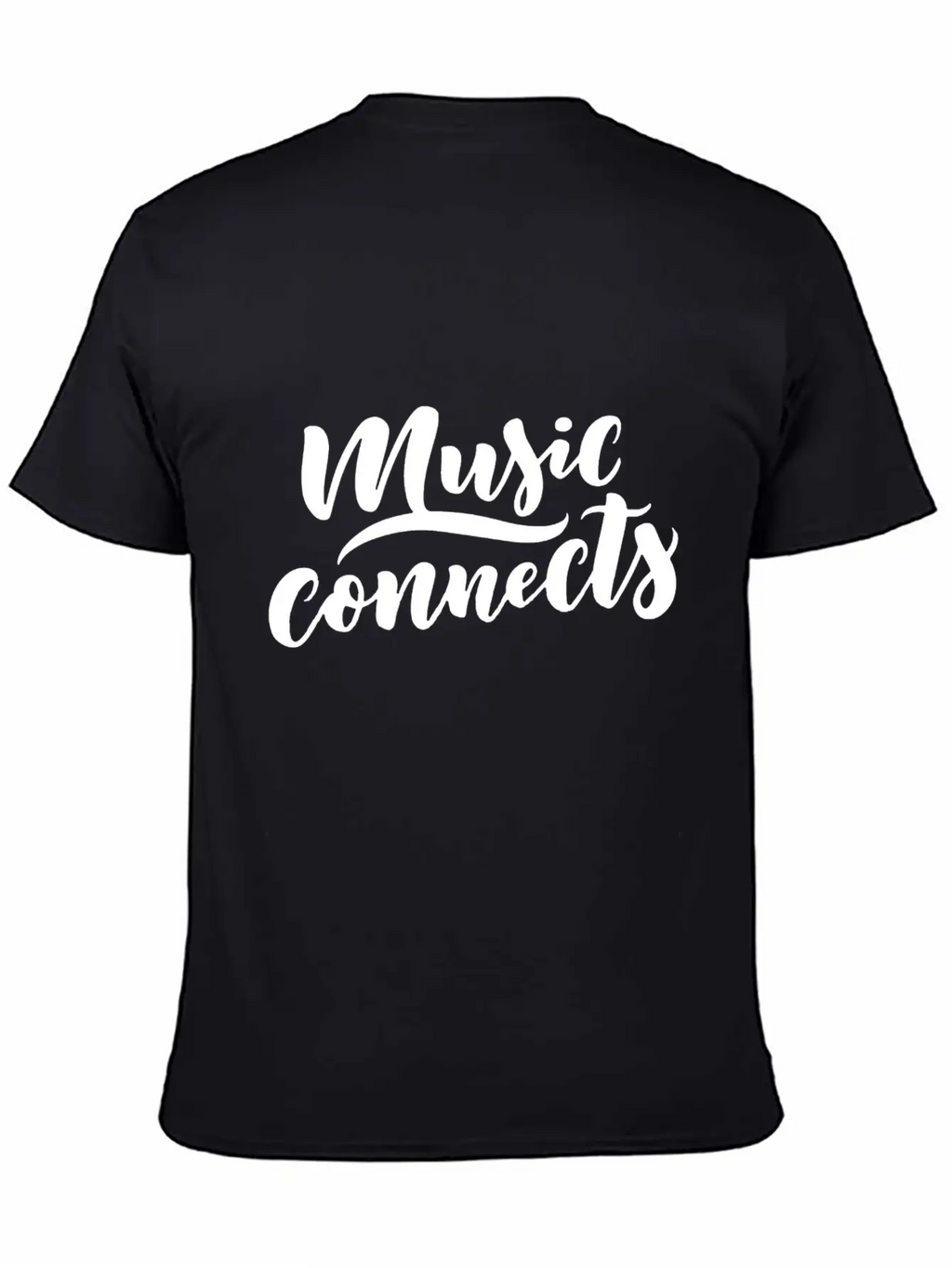 Music Connencts Funny Timeless Short Sleeve Tee – Comfy And Minimalist Design