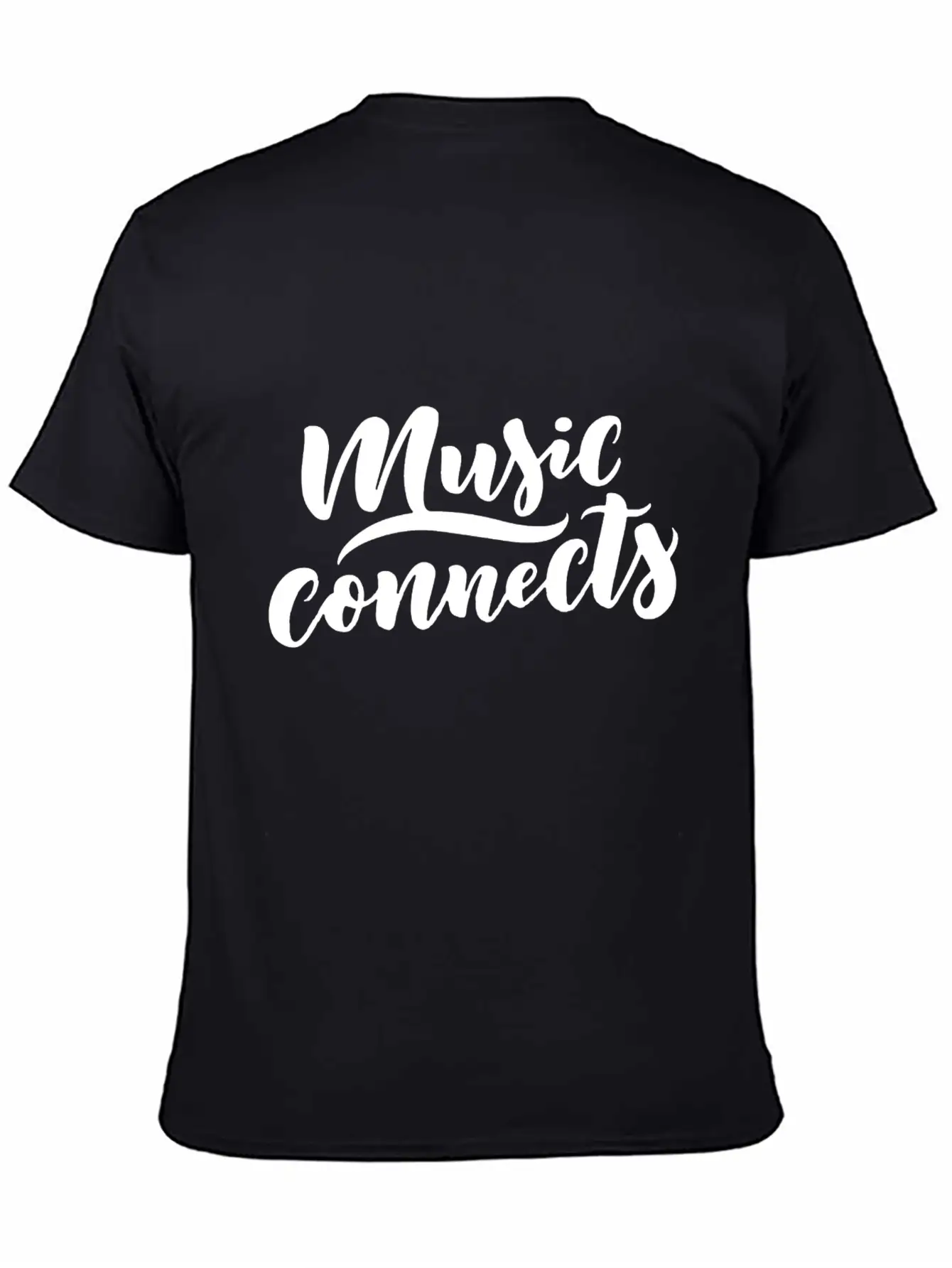 Music Connencts Funny Timeless Short Sleeve Tee – Comfy And Minimalist Design