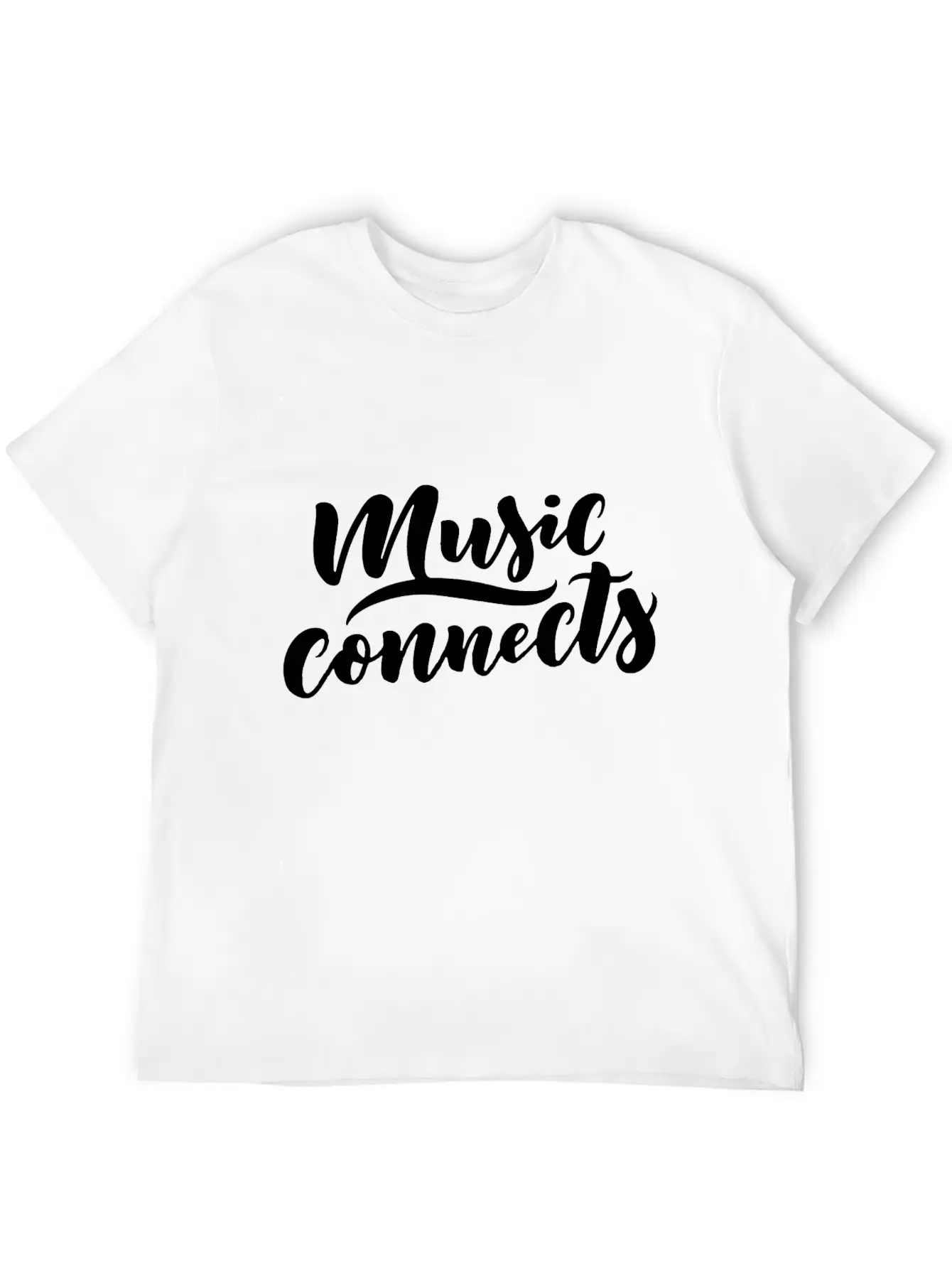Music Connencts Funny Timeless Short Sleeve Tee – Comfy And Minimalist Design