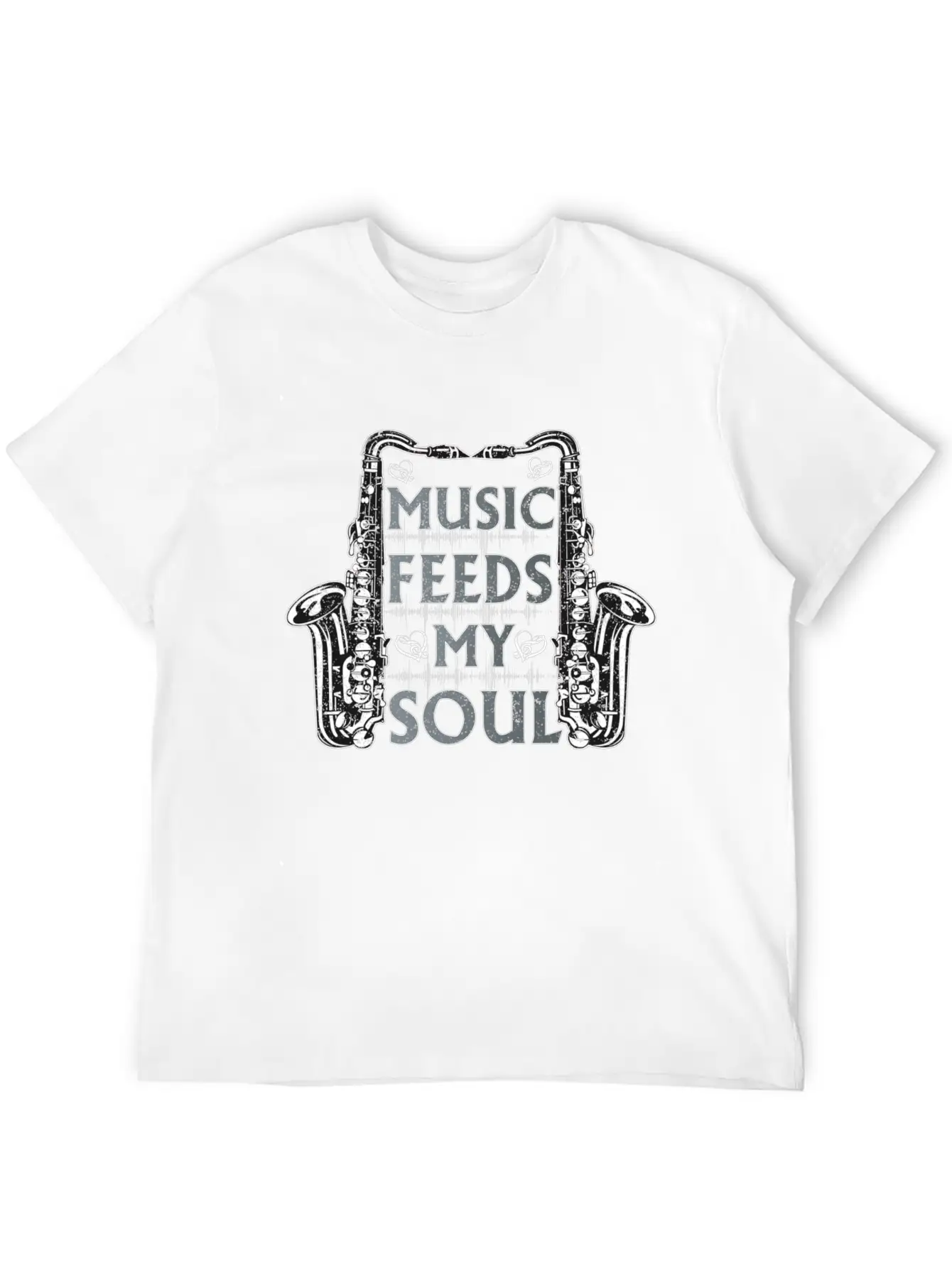 Music Feeds My Soul Classic Cotton Tee – Unisex Comfort For Any Season