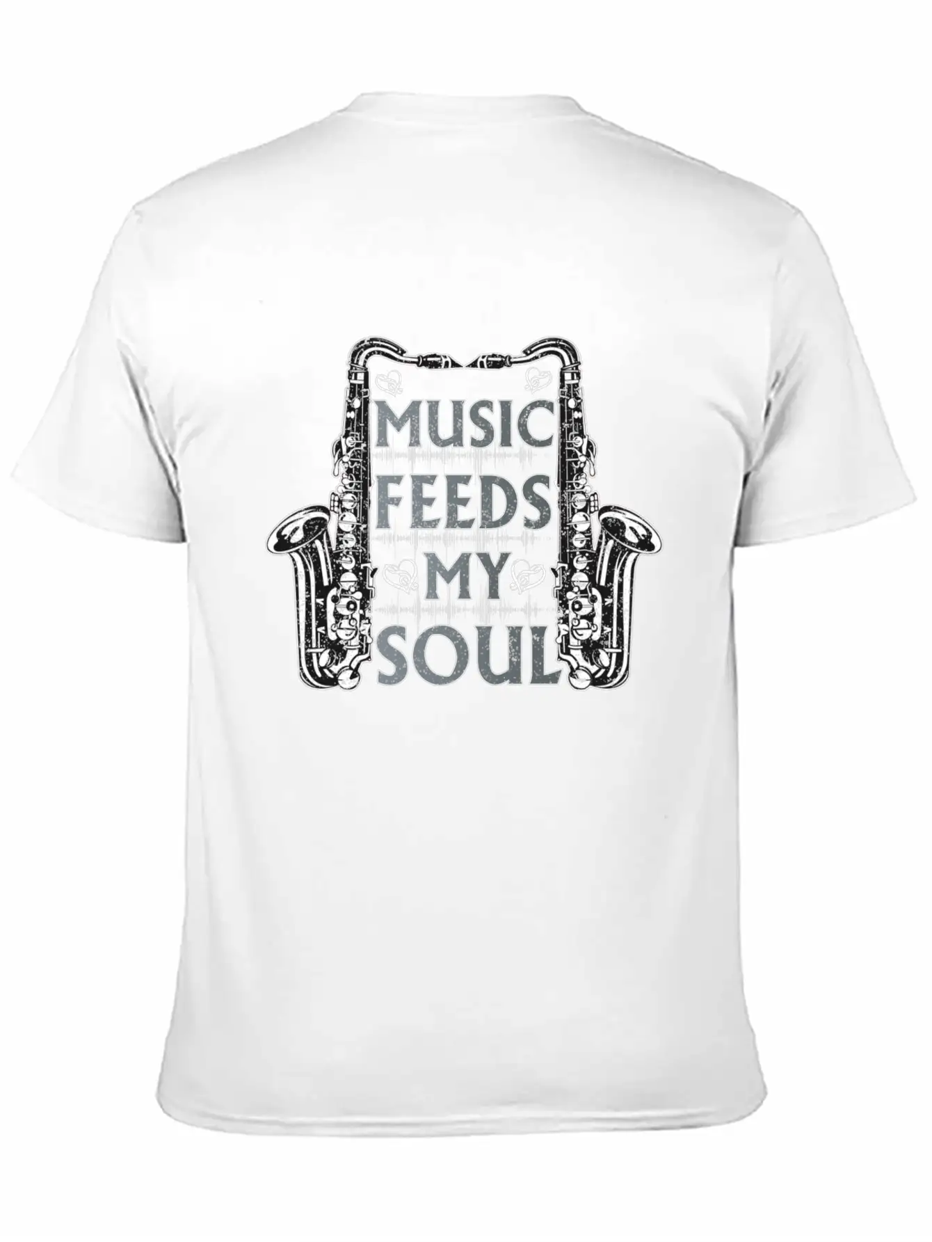 Music Feeds My Soul Classic Cotton Tee – Unisex Comfort For Any Season